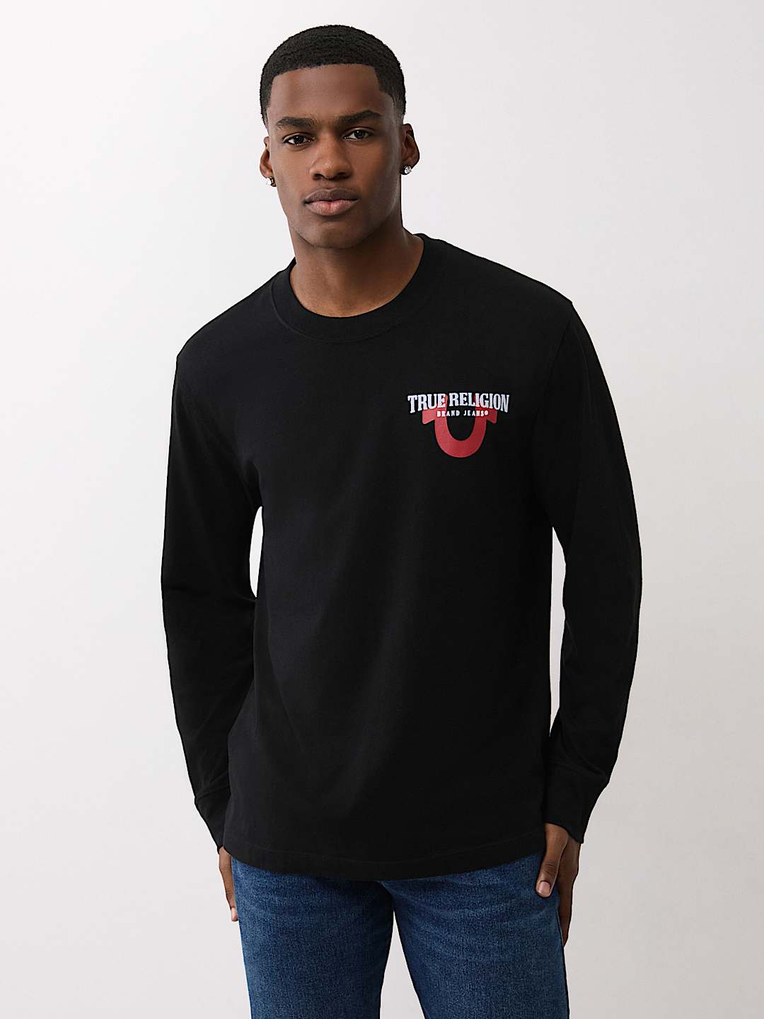 SCATTERED GRAPHICS LONG SLEEVE TEE