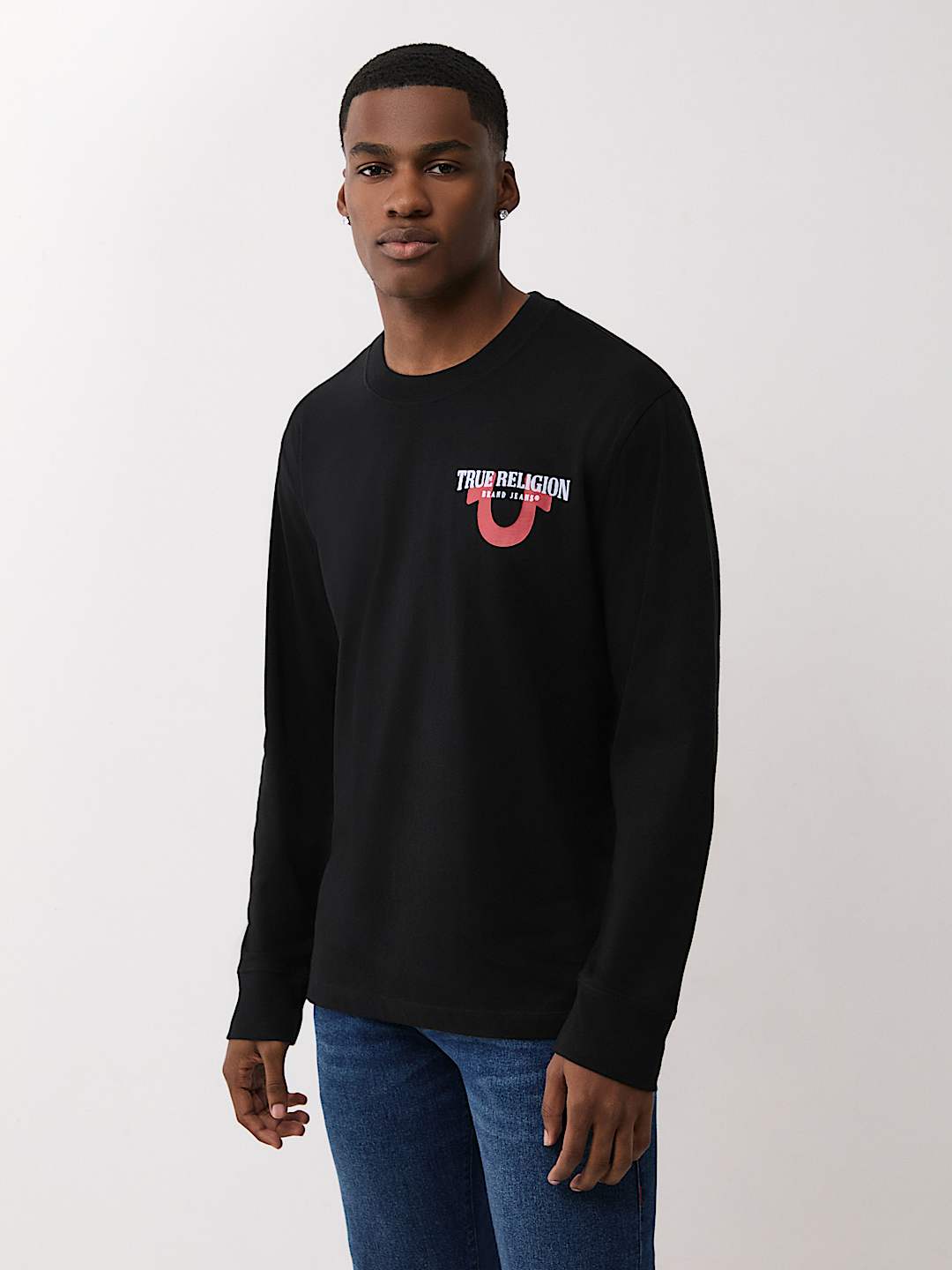 SCATTERED GRAPHICS LONG SLEEVE TEE