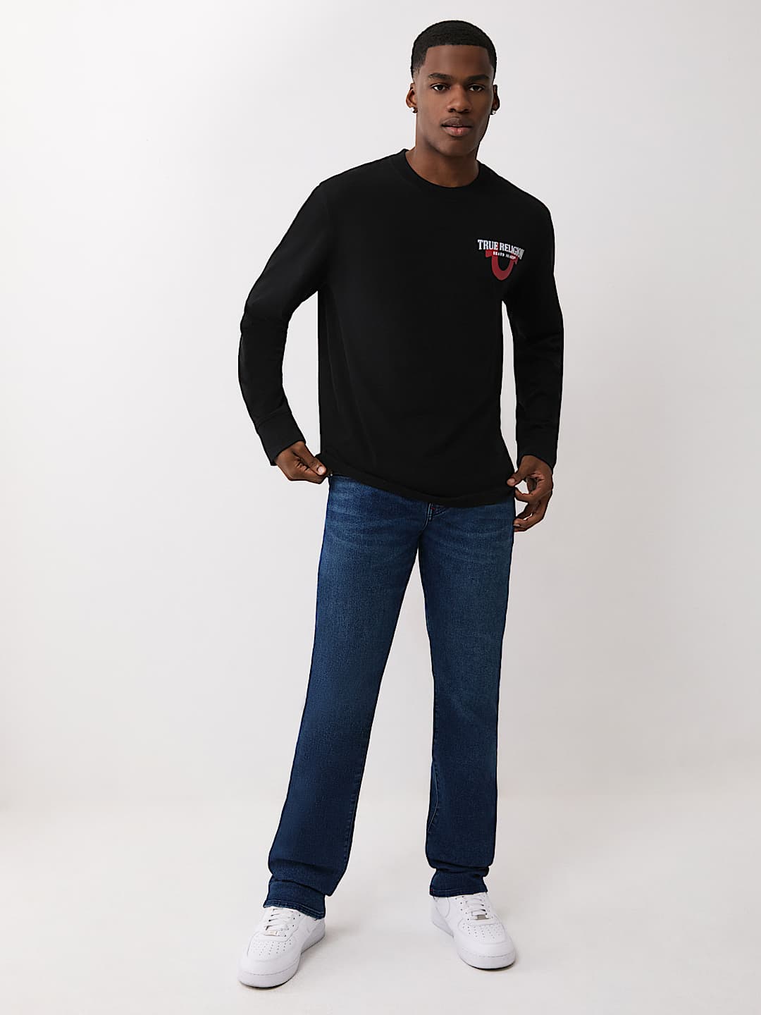 SCATTERED GRAPHICS LONG SLEEVE TEE