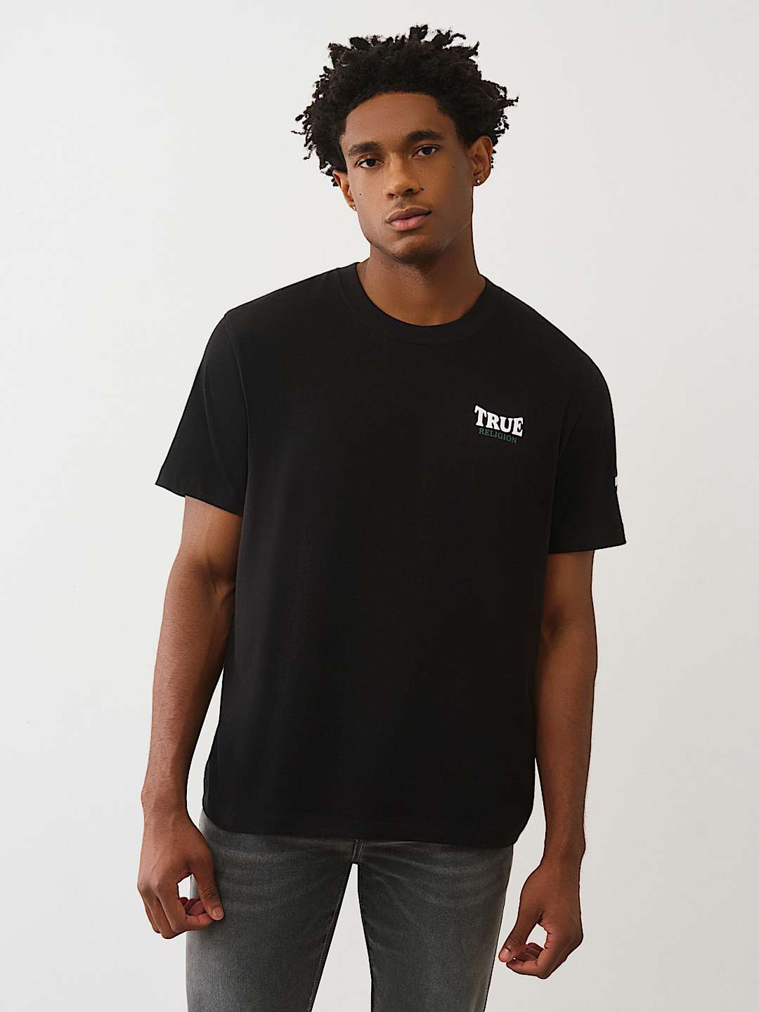 CAMISETA CON GR&Aacute;FICO DE BUDDHA DISTORSIONADO, image 2