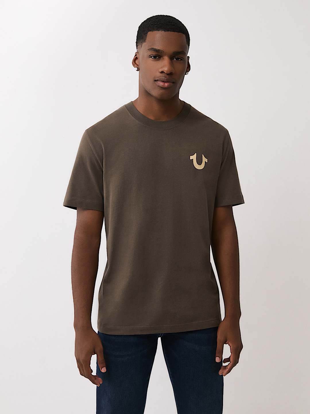 STITCHED LOGO BUDDHA TEE