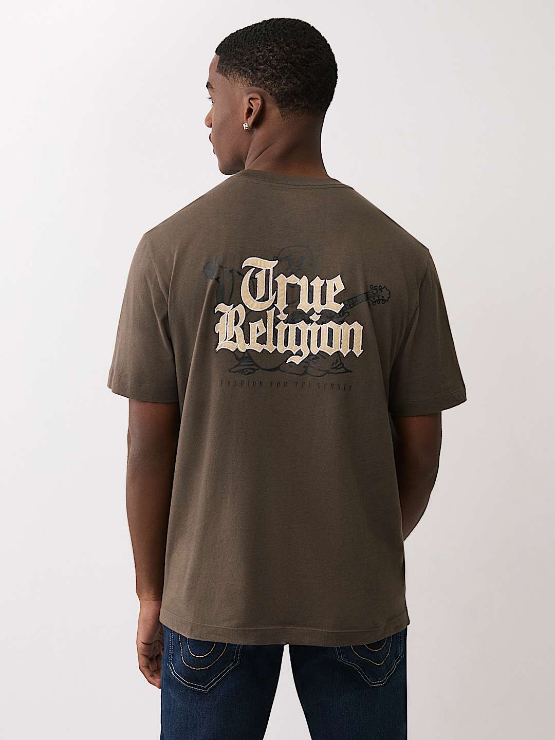 STITCHED LOGO BUDDHA TEE