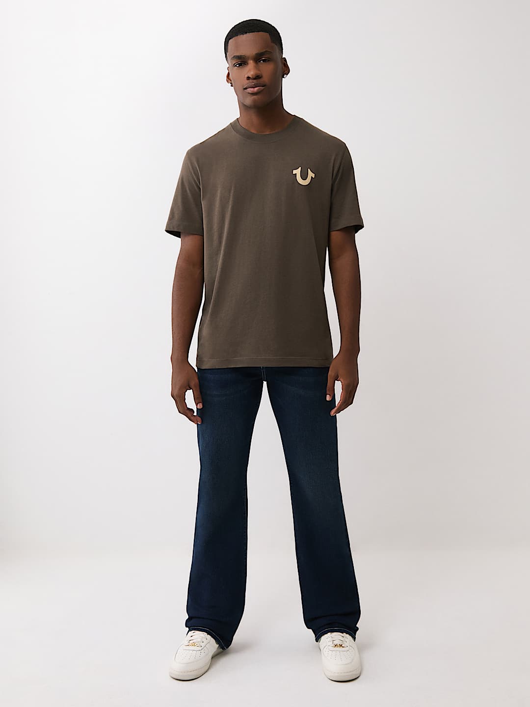 STITCHED LOGO BUDDHA TEE