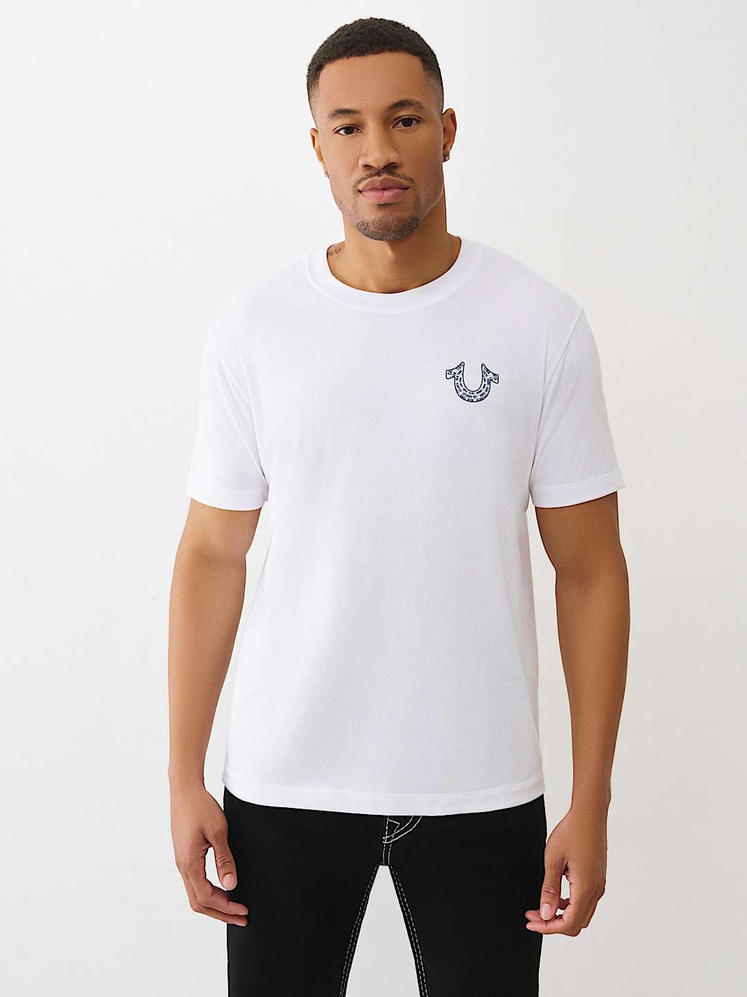 CAMISETA CON GR&Aacute;FICO DE HERRADURA Y ESPIRAL, image 2