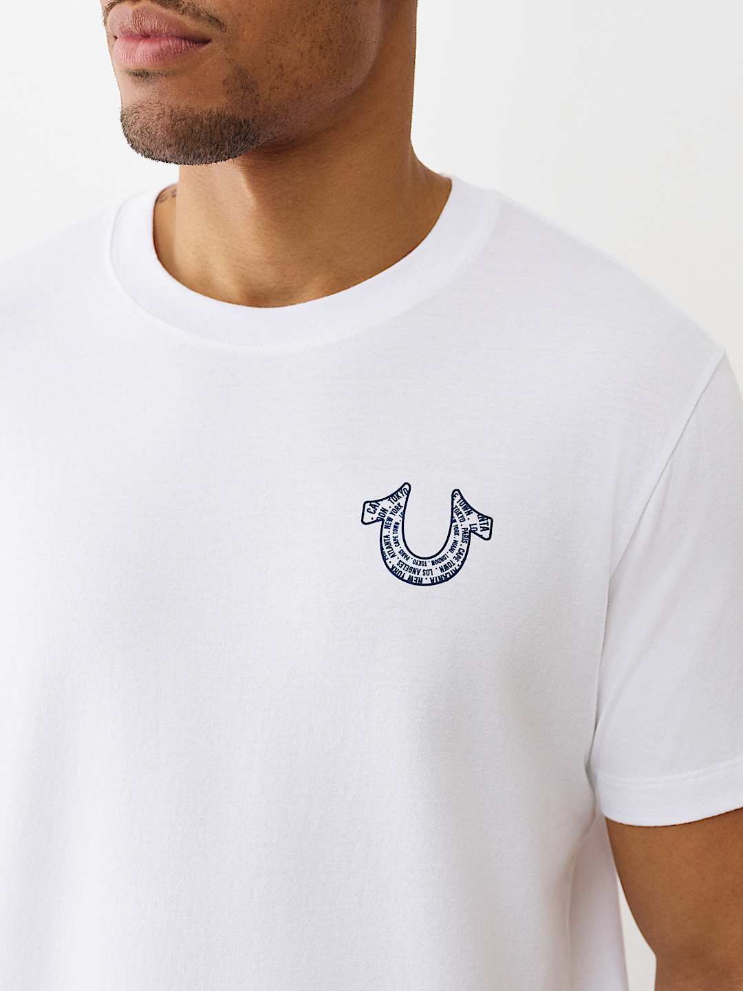 CAMISETA CON GR&Aacute;FICO DE HERRADURA Y ESPIRAL, image 4