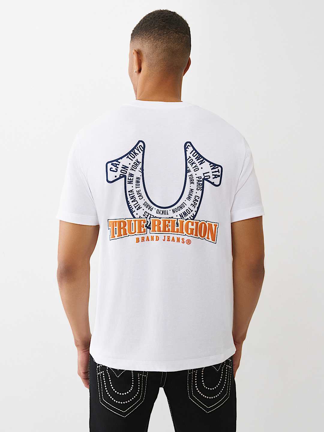 CAMISETA CON GR&Aacute;FICO DE HERRADURA Y ESPIRAL, image 5