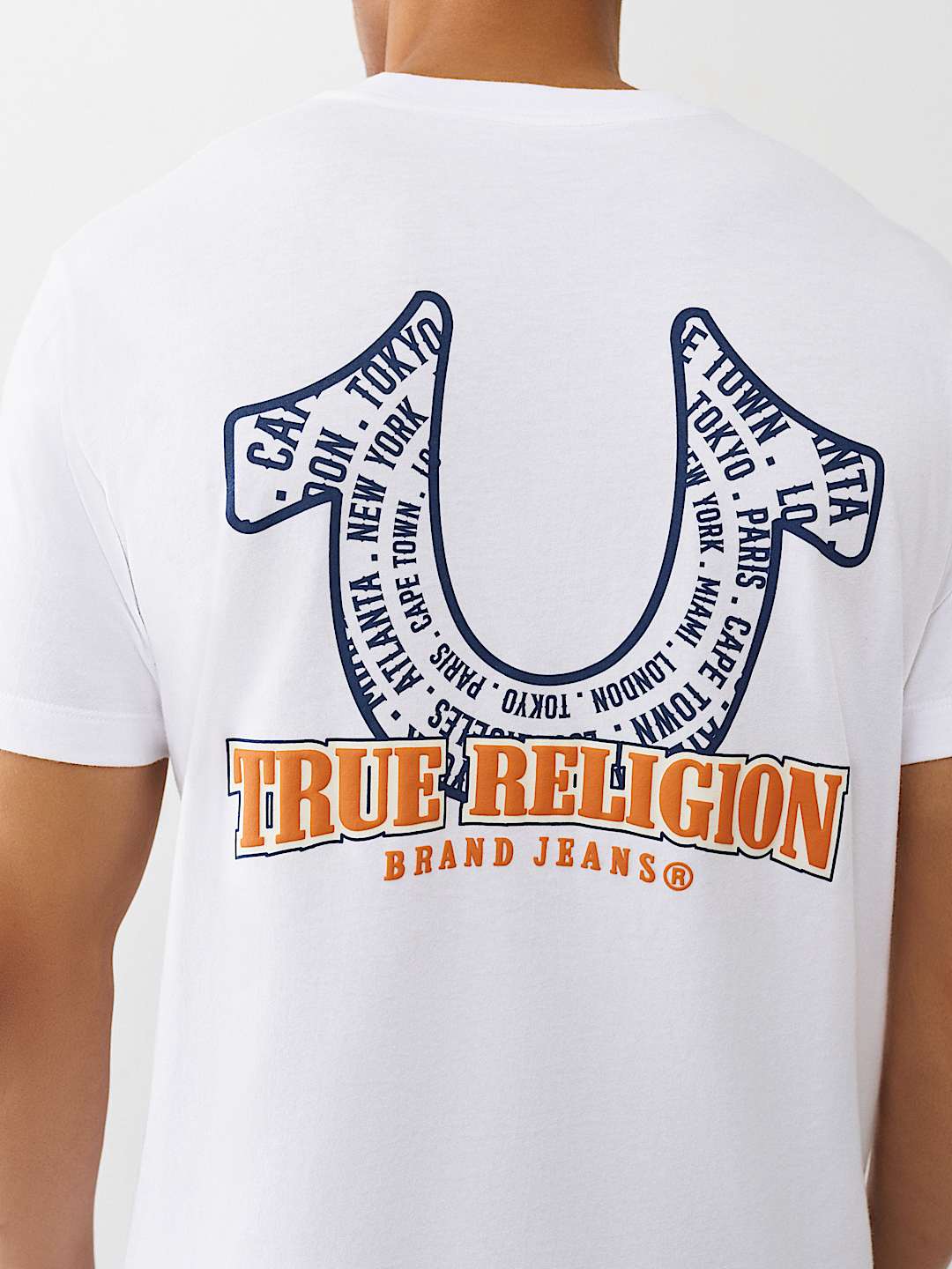 CAMISETA CON GR&Aacute;FICO DE HERRADURA Y ESPIRAL, image 1