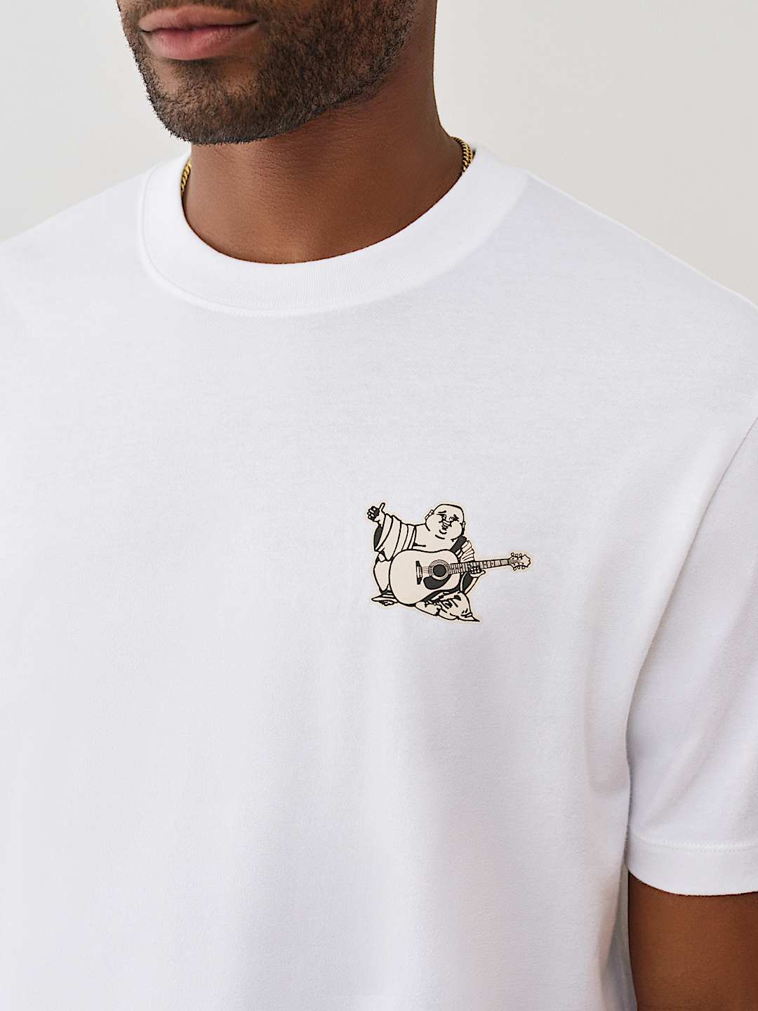 CURVED BUDDHA LOGO TEE | True Religion