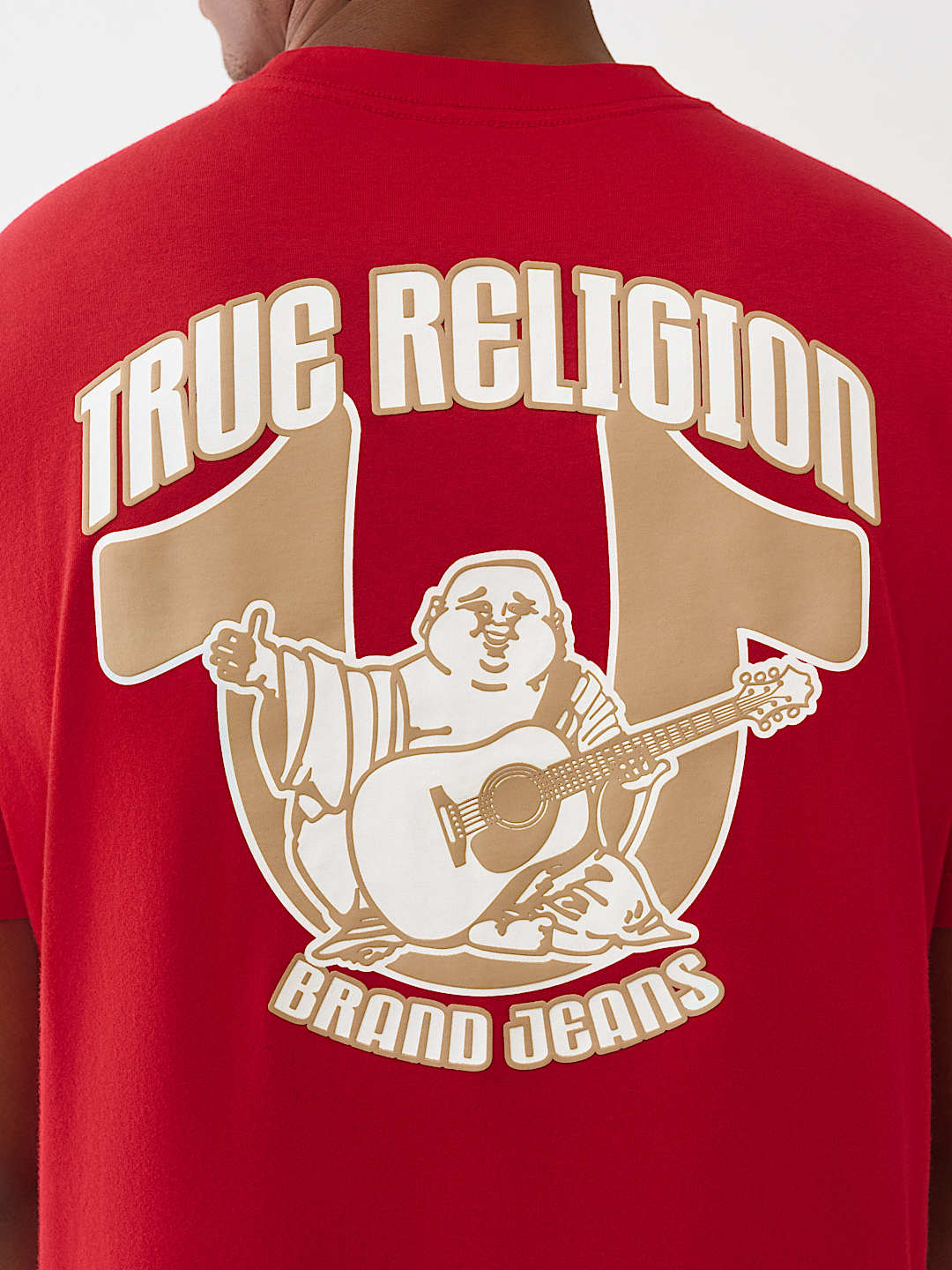 CURVED BUDDHA LOGO TEE, image 1
