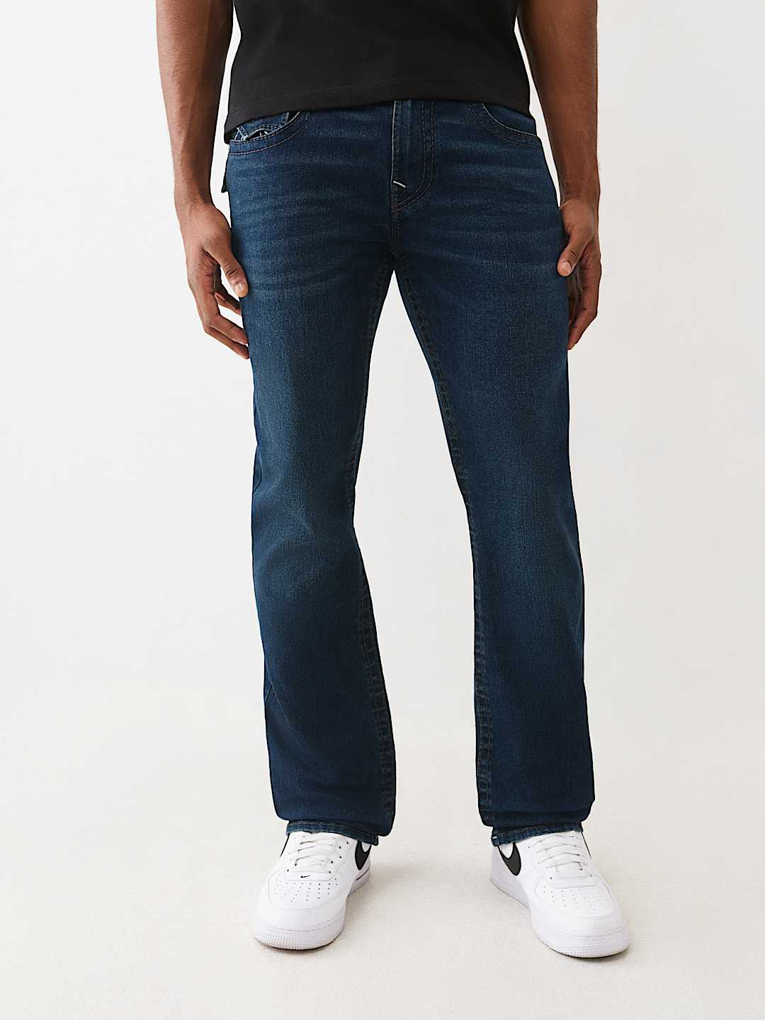 RICKY BIG T STRAIGHT JEAN - DARK MOUTAINSIDE WASH | True Religion