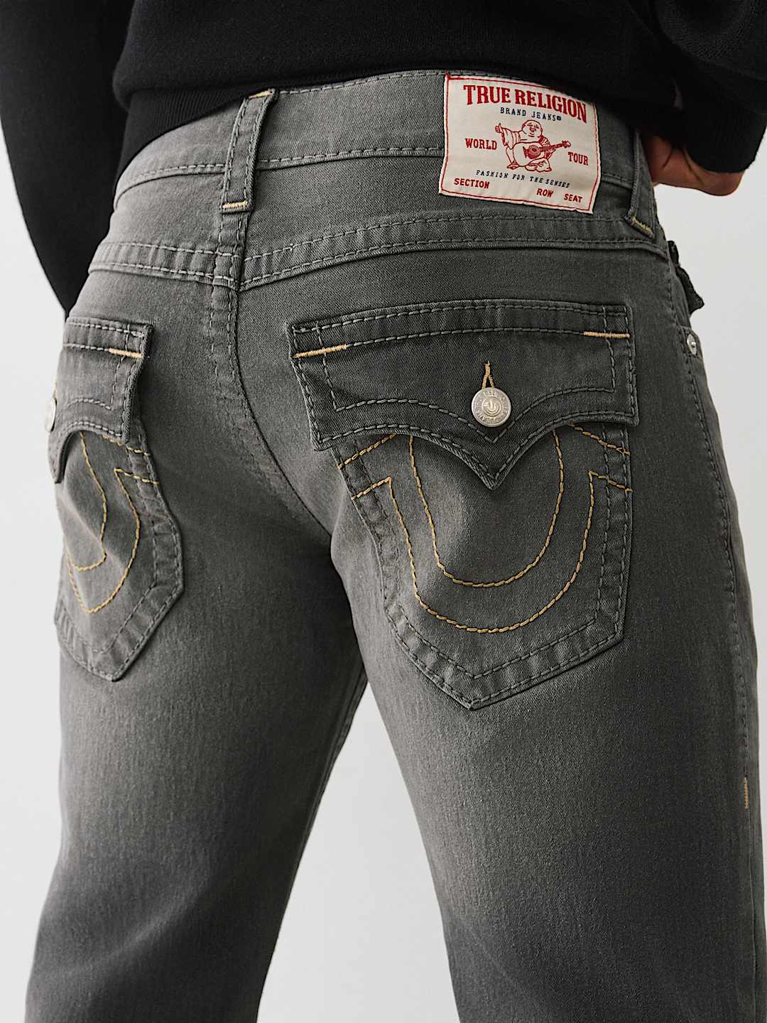 JEANS RECTOS RICKY BIG T CON SOLAPAS DE 34", image 2