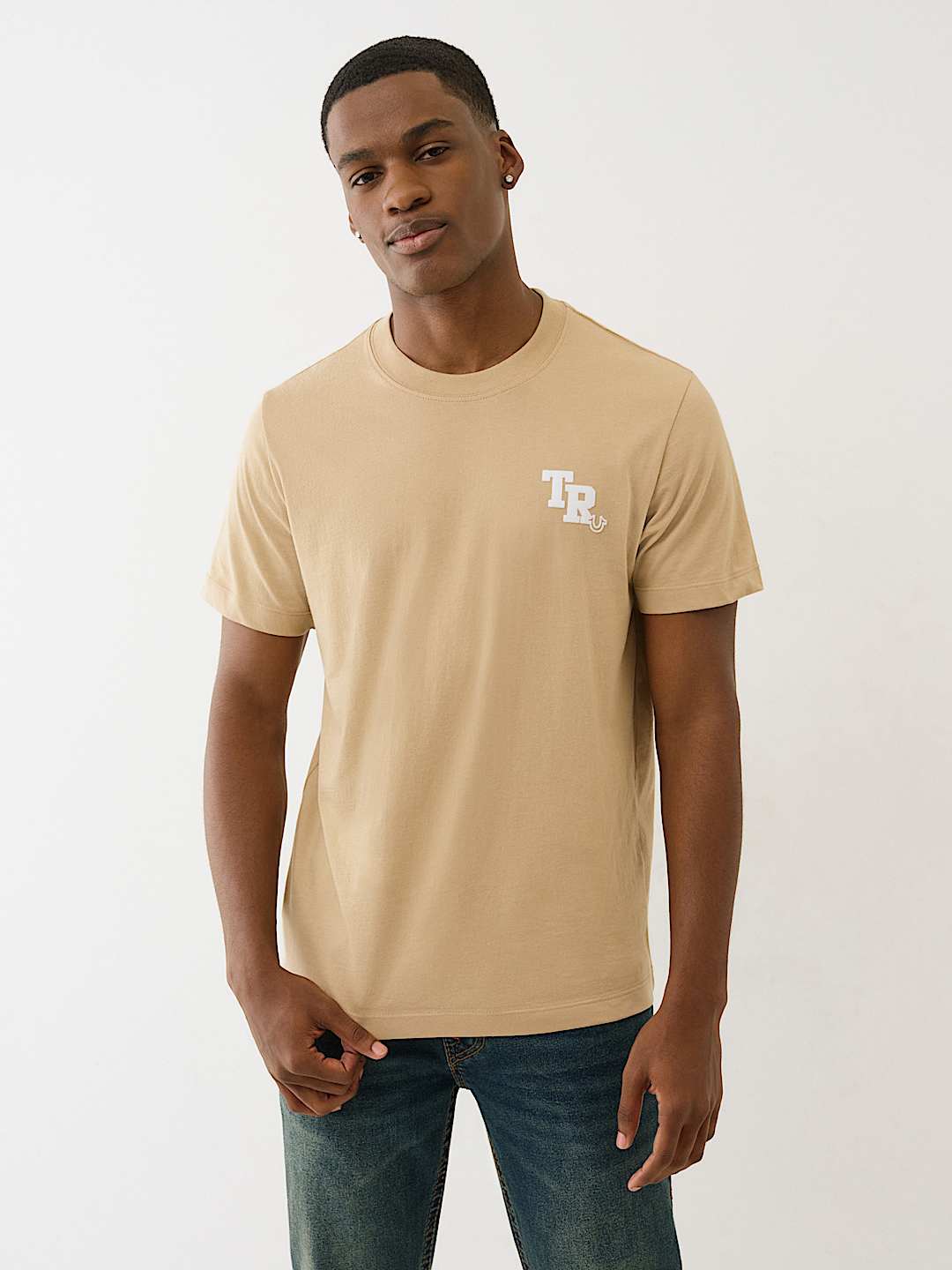 FLOCKED LOGO TEE, image 2