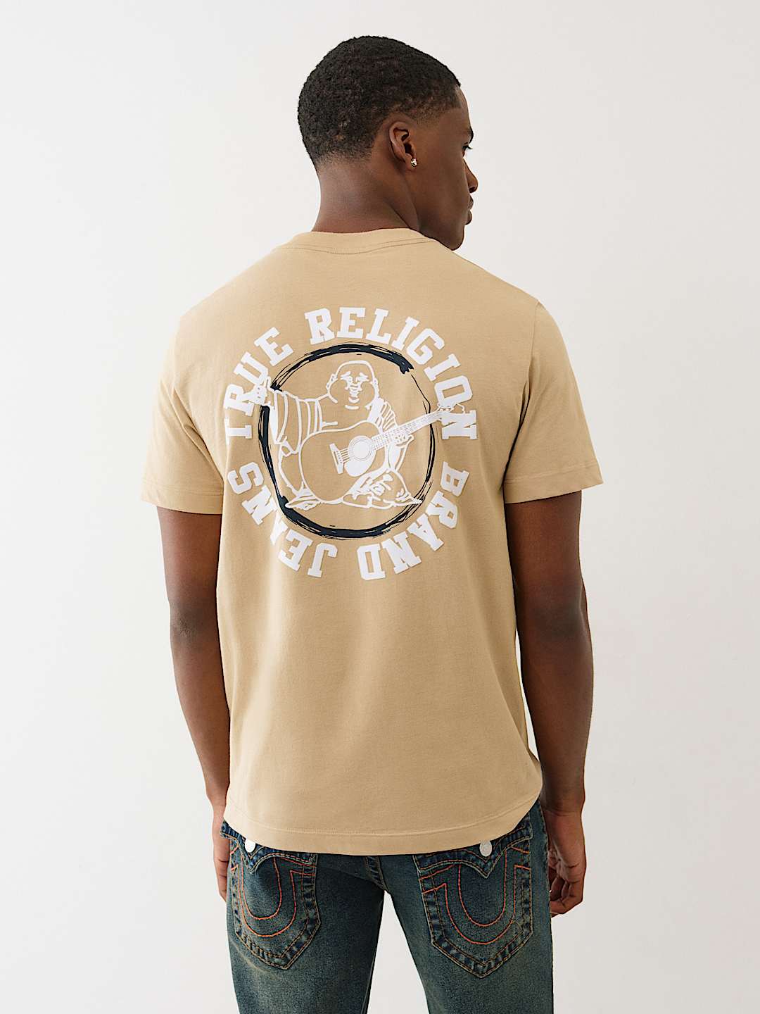 FLOCKED LOGO TEE, image 1