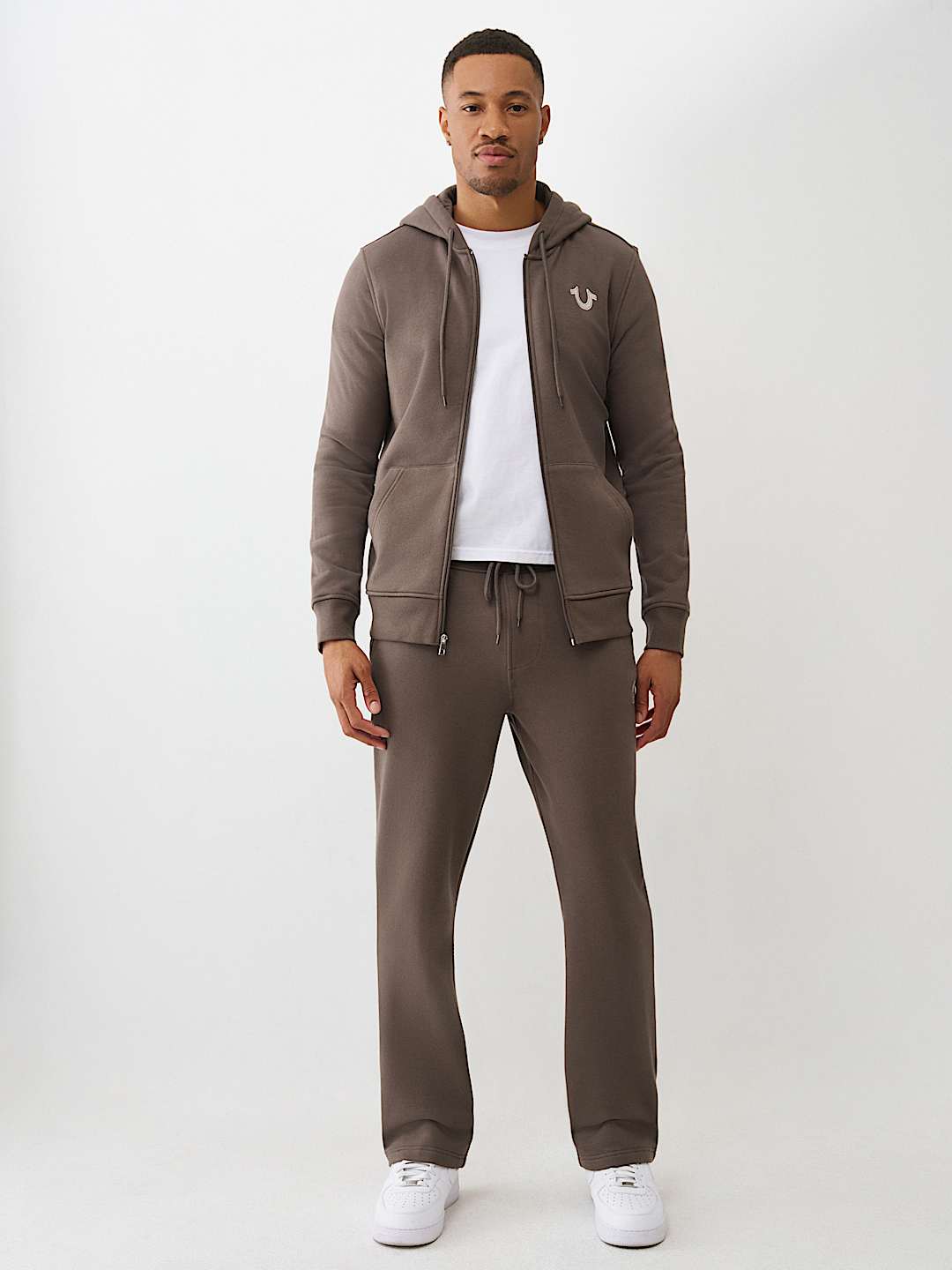 TRUE EMBROIDERED ZIP HOODIE, image 5