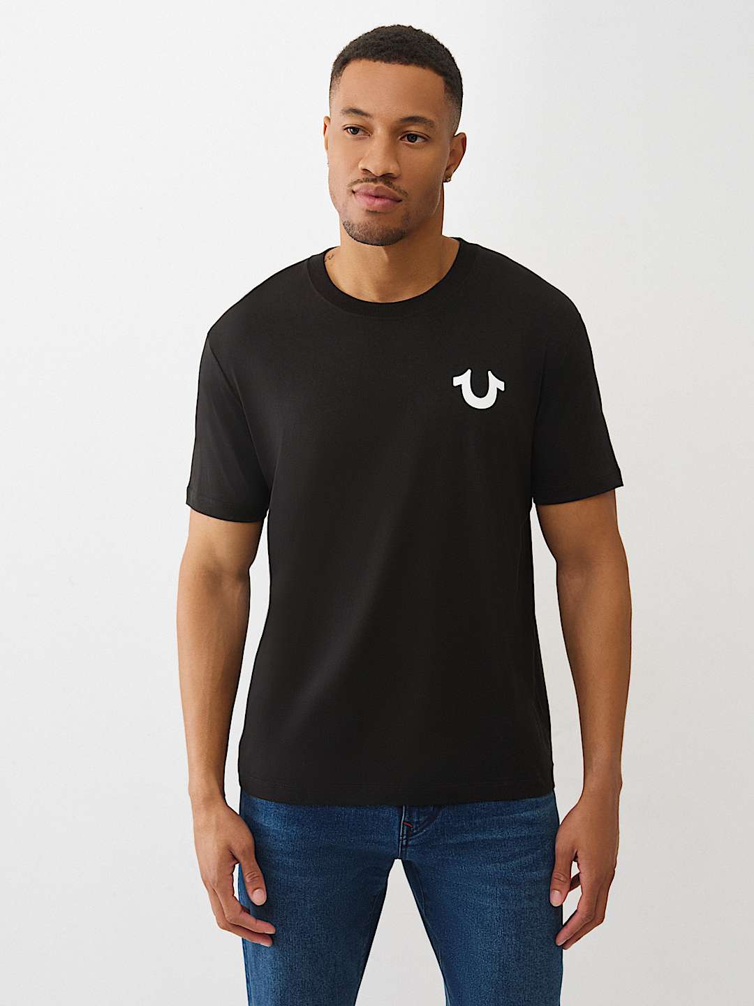 HORSESHOE BUDDHA GRAPHIC TEE