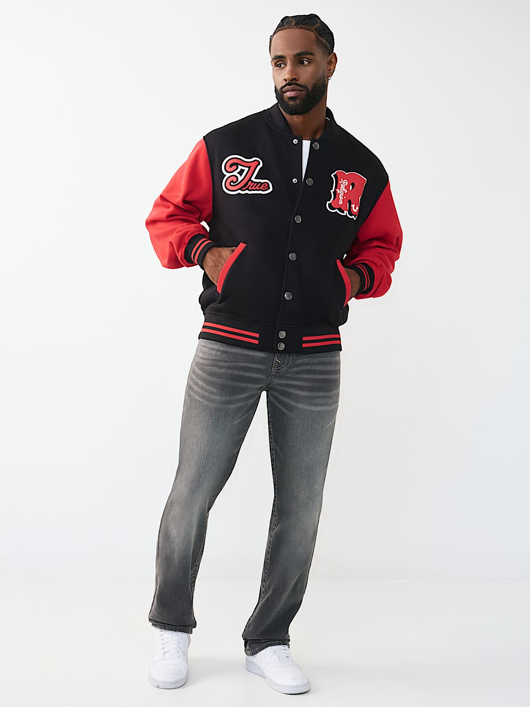 CHAQUETA UNIVERSITARIA FLEECE VARSITY WORLD TOUR, image 5