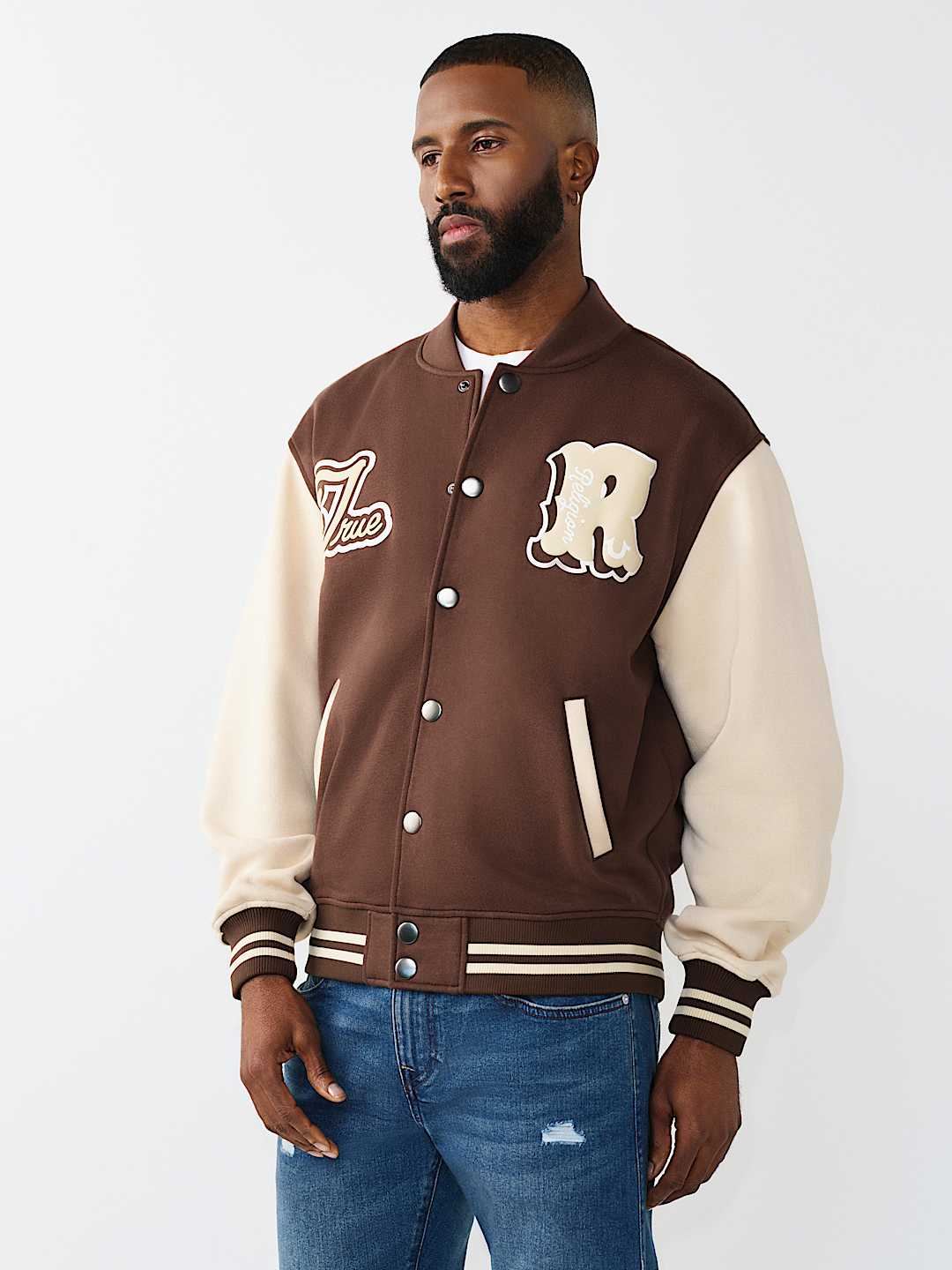 CHAQUETA UNIVERSITARIA FLEECE VARSITY WORLD TOUR, image 3