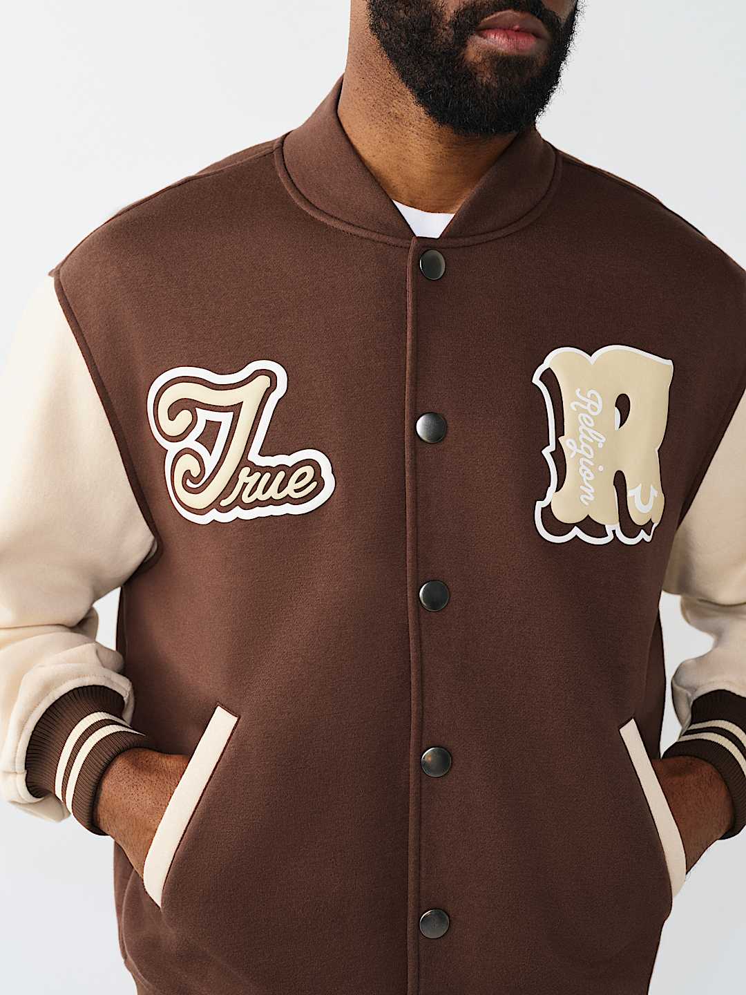 CHAQUETA UNIVERSITARIA FLEECE VARSITY WORLD TOUR, image 4