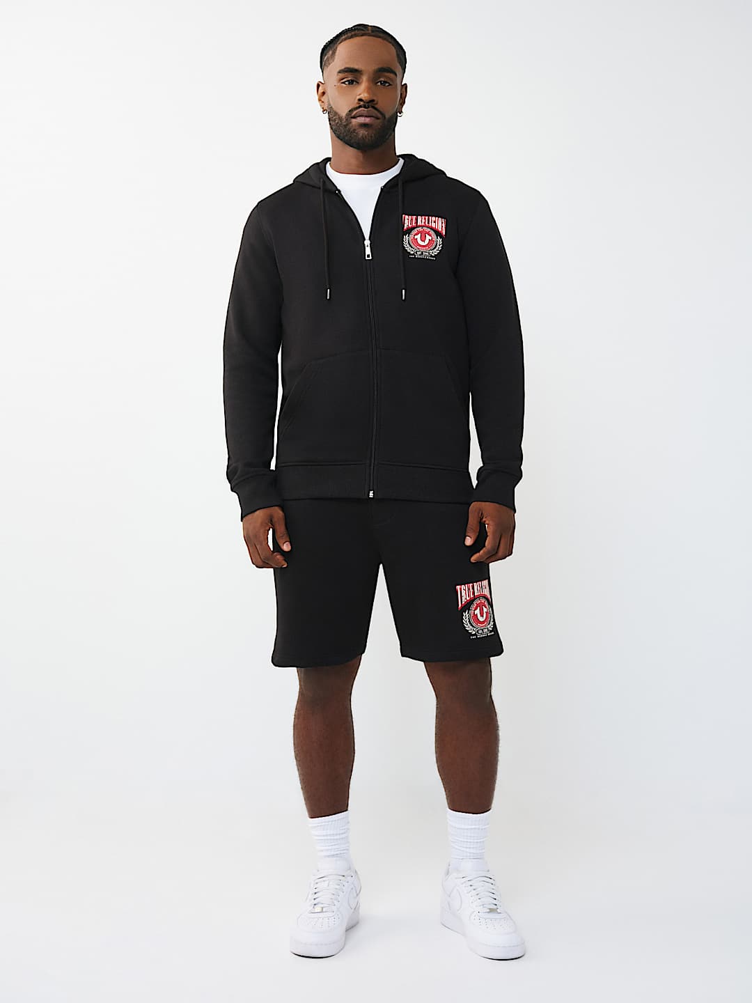 SUDADERA CON CAPUCHA Y CIERRE CON HERRADURA COLLEGE, image 6