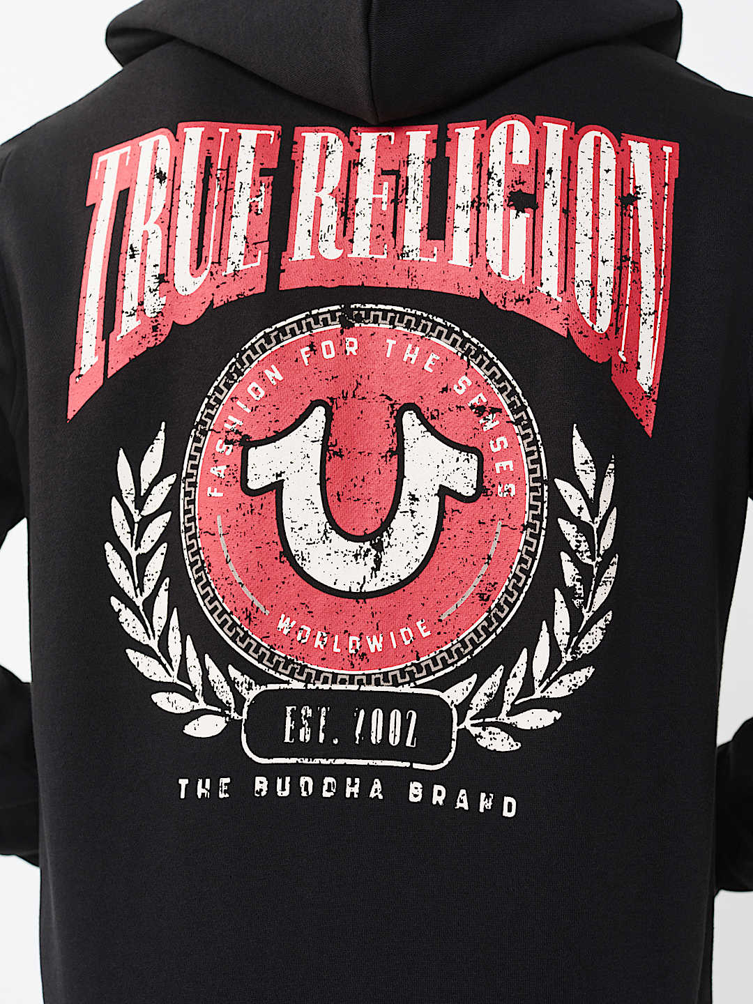 SUDADERA CON CAPUCHA Y CIERRE CON HERRADURA COLLEGE, image 1