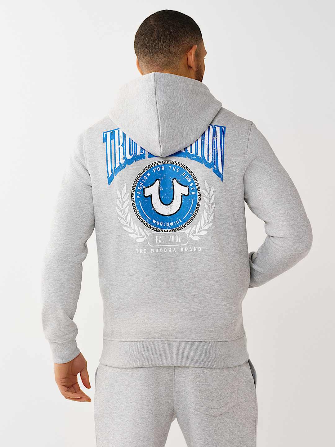 COLLEGE HORSESHOE ZIP HOODIE, image 5