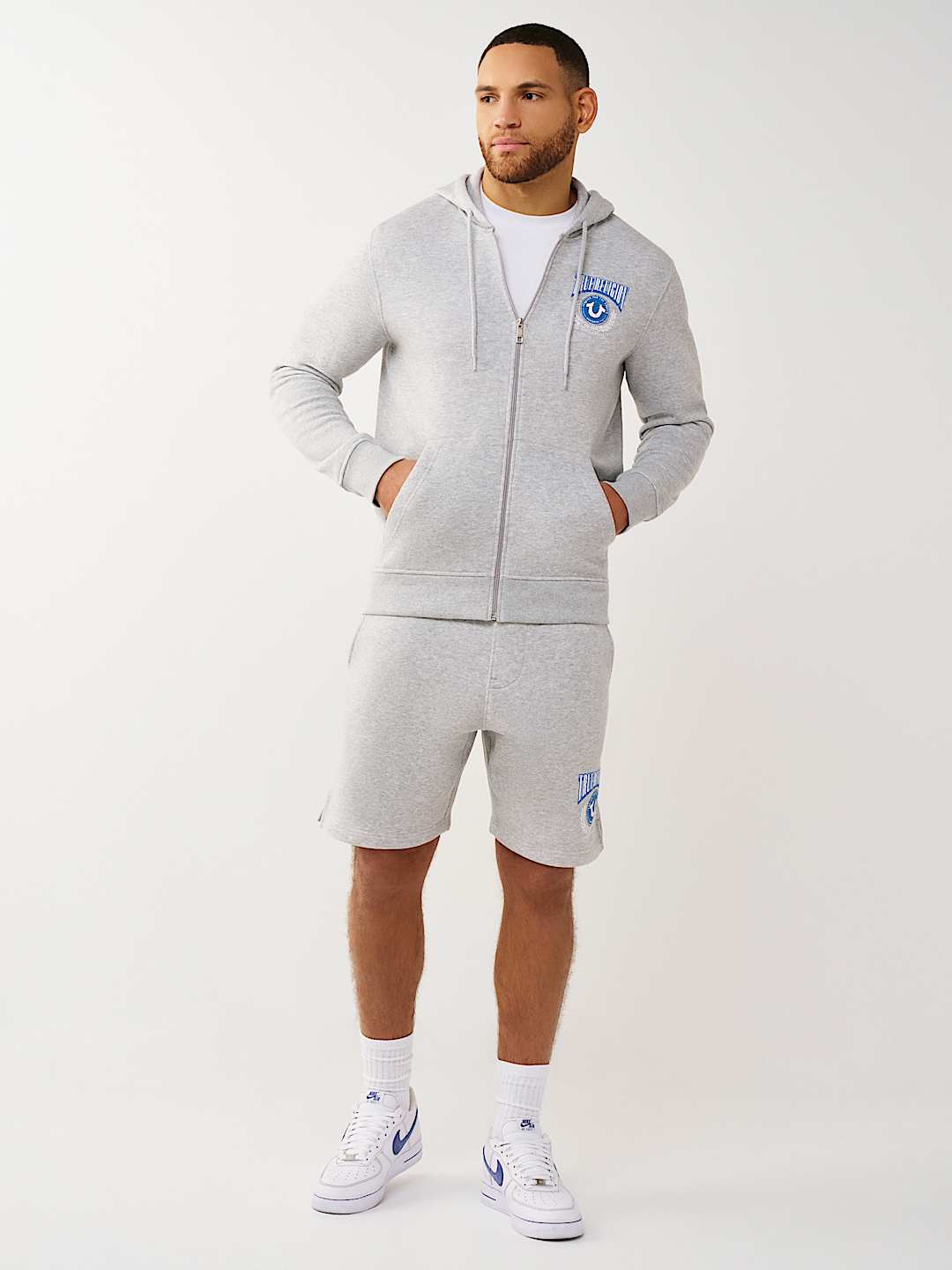 COLLEGE HORSESHOE ZIP HOODIE, image 6