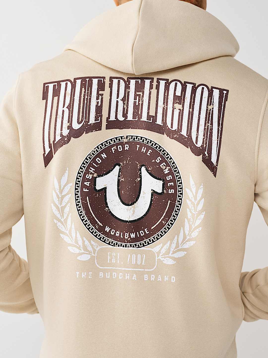 COLLEGE HORSESHOE ZIP HOODIE