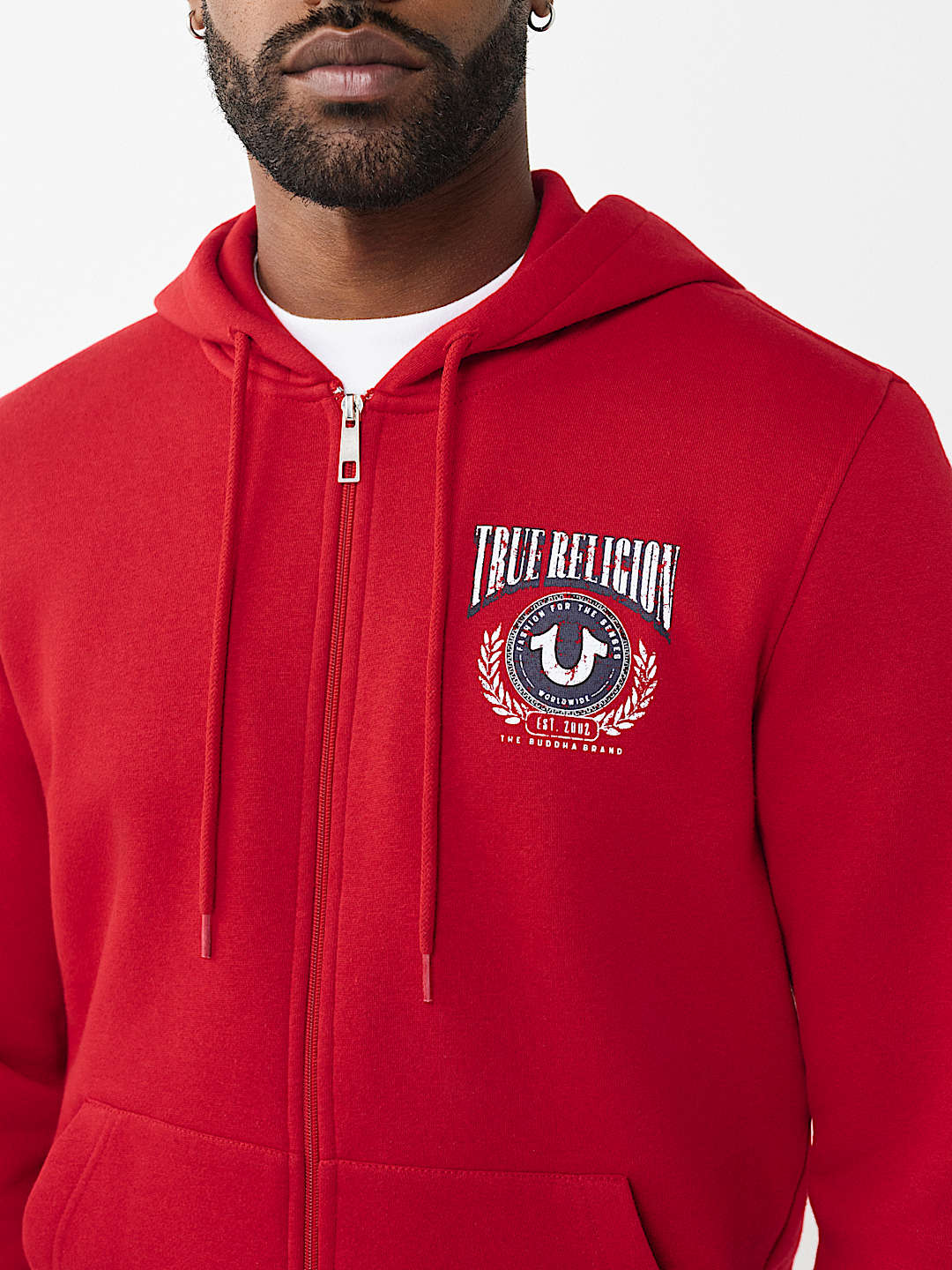 COLLEGE HORSESHOE ZIP HOODIE, image 4