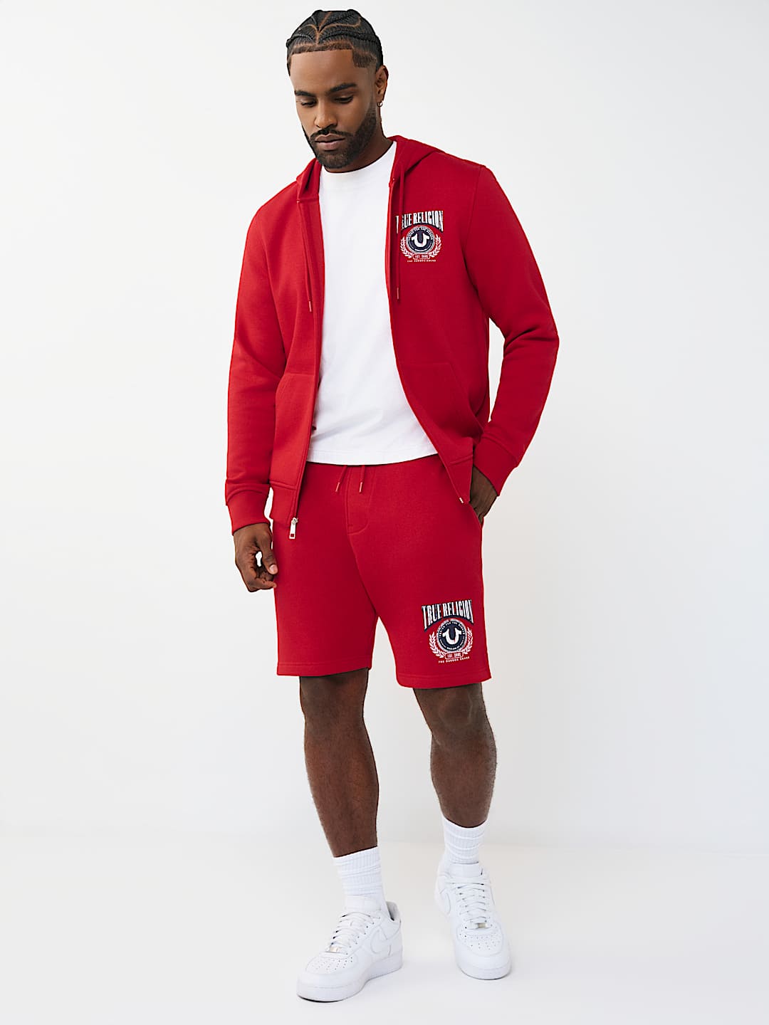 COLLEGE HORSESHOE ZIP HOODIE, image 6