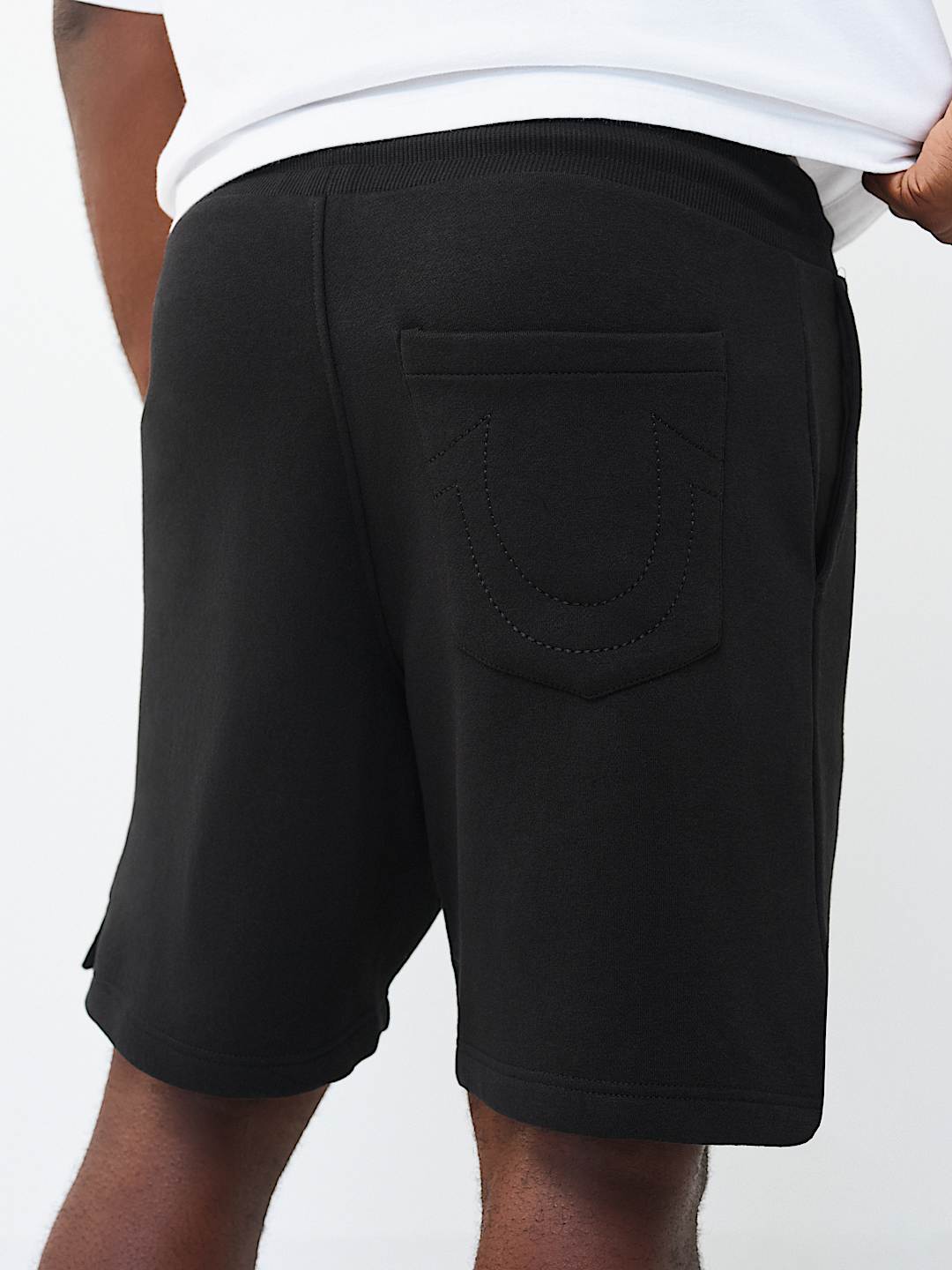 COLLEGE HORSESEHOE SWEATSHORT, image 2