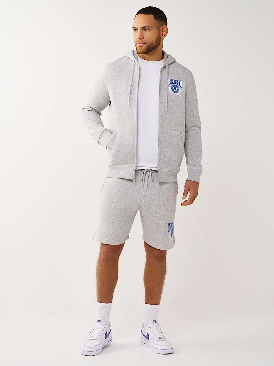 SUDADERA UNIVERSITARIA CON HERRADURA, image 6