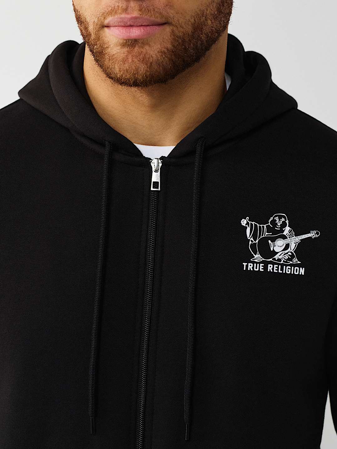 FASHION SENSES LOGO ZIP HOODIE, image 4