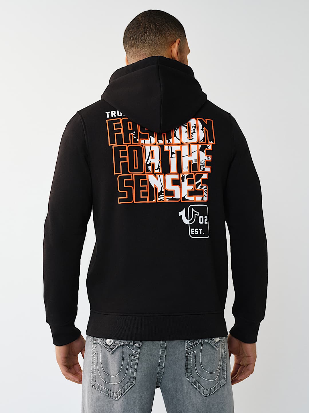 FASHION SENSES LOGO ZIP HOODIE, image 5