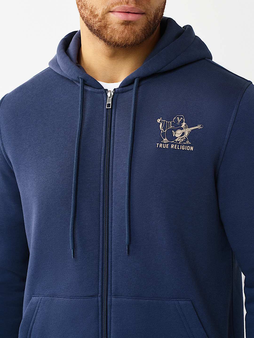 FASHION SENSES LOGO ZIP HOODIE, image 4
