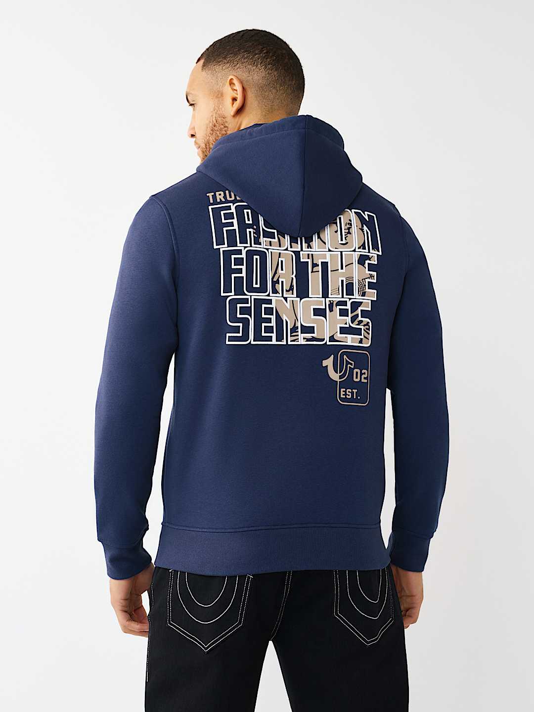 FASHION SENSES LOGO ZIP HOODIE, image 5