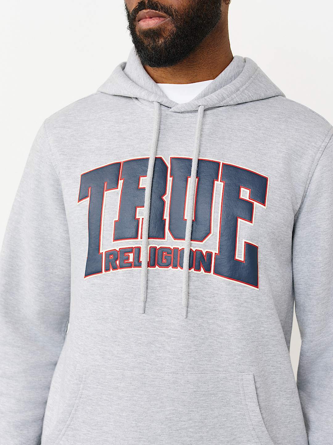 LOGO COLLEGE PULLOVER HOODIE, image 2