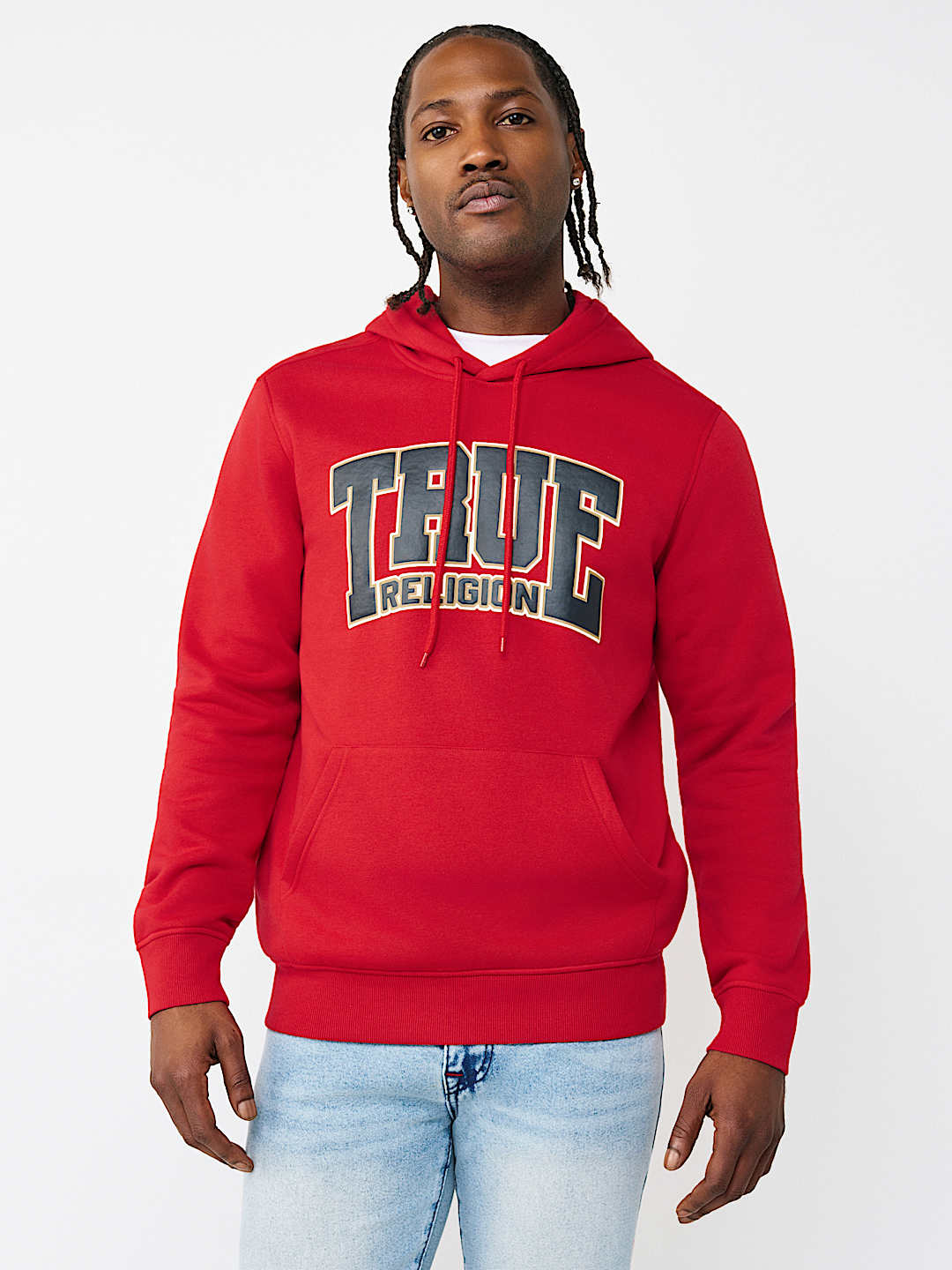 LOGO COLLEGE PULLOVER HOODIE, image 2