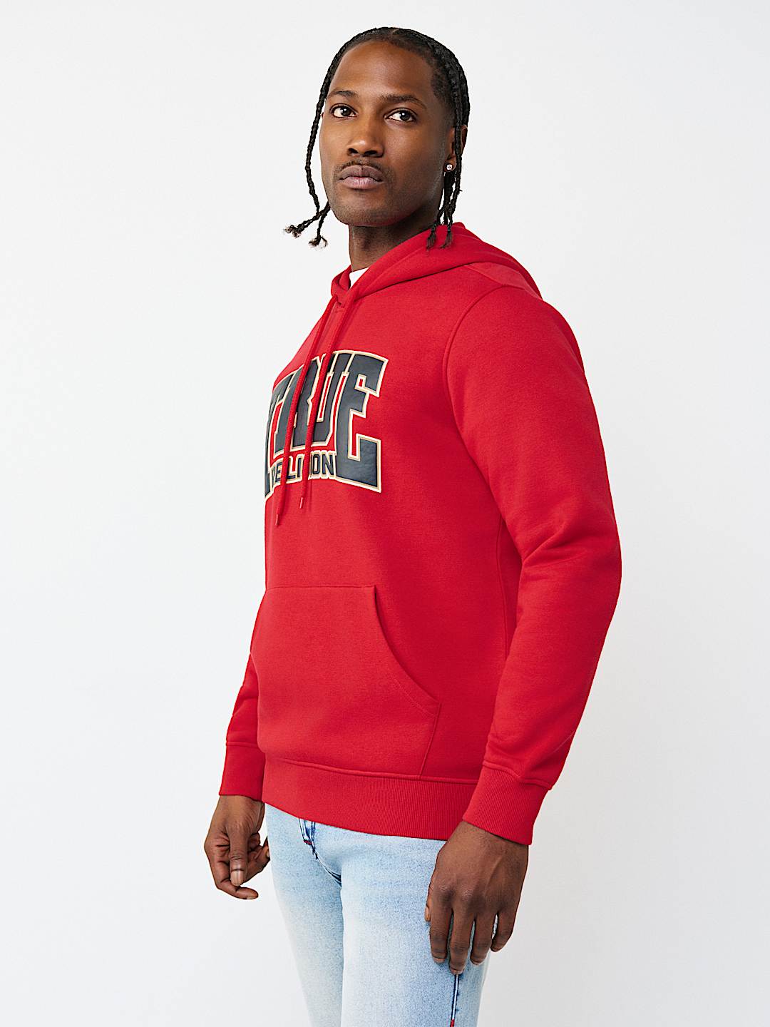 LOGO COLLEGE PULLOVER HOODIE, image 3