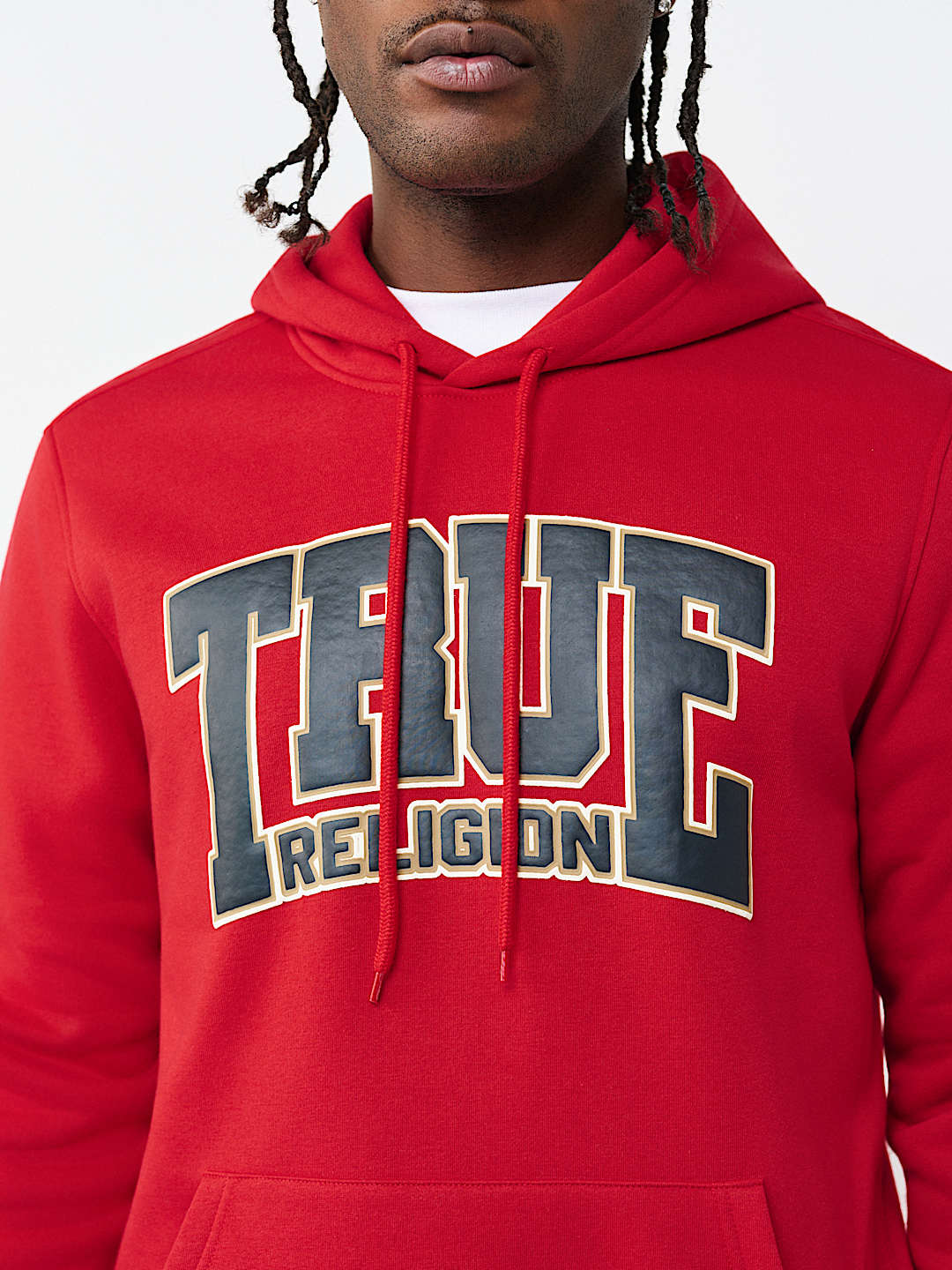 LOGO COLLEGE PULLOVER HOODIE, image 1
