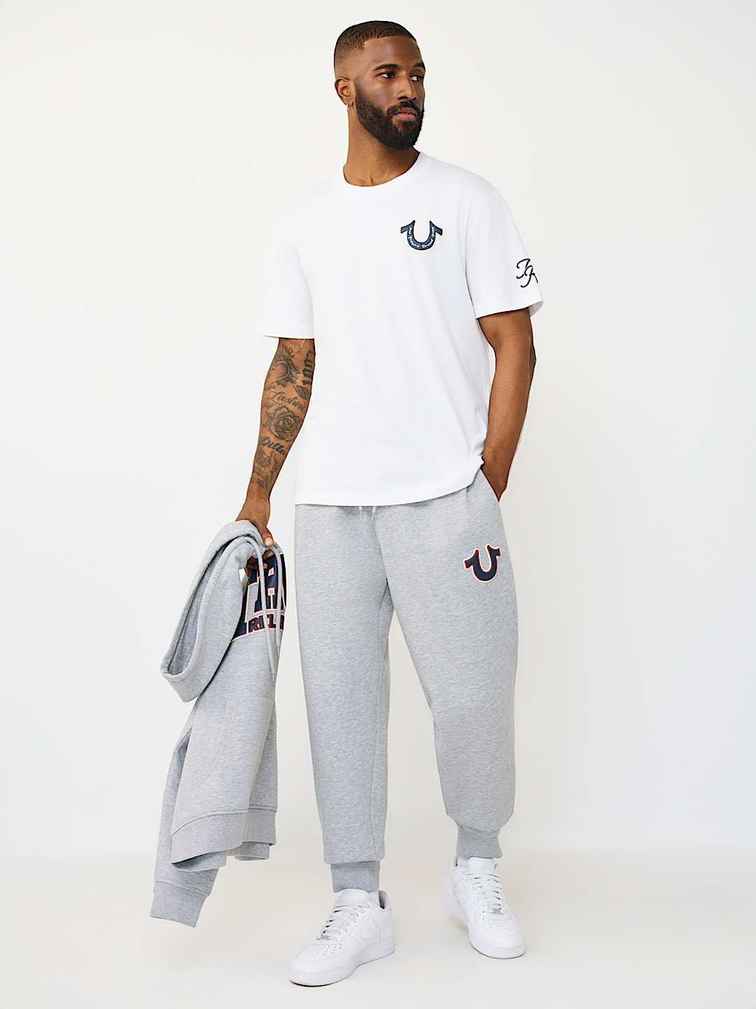 LOGO COLLEGE JOGGER, image 2