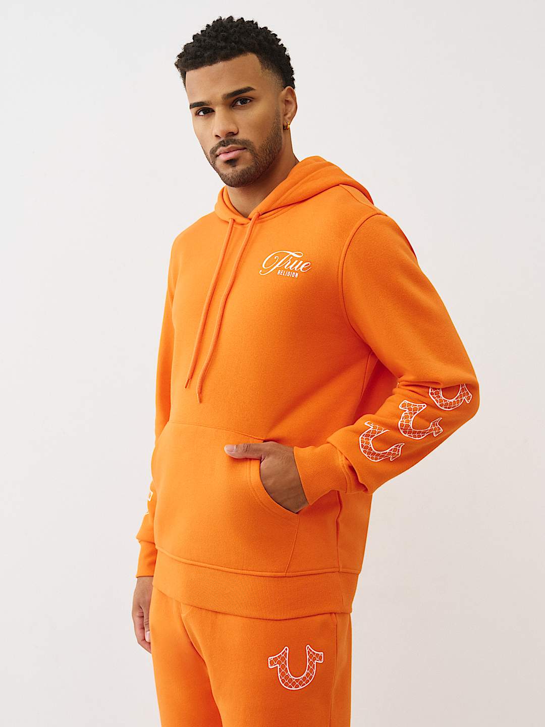 FILLED HORSESHOE PULLOVER HOODIE, image 4