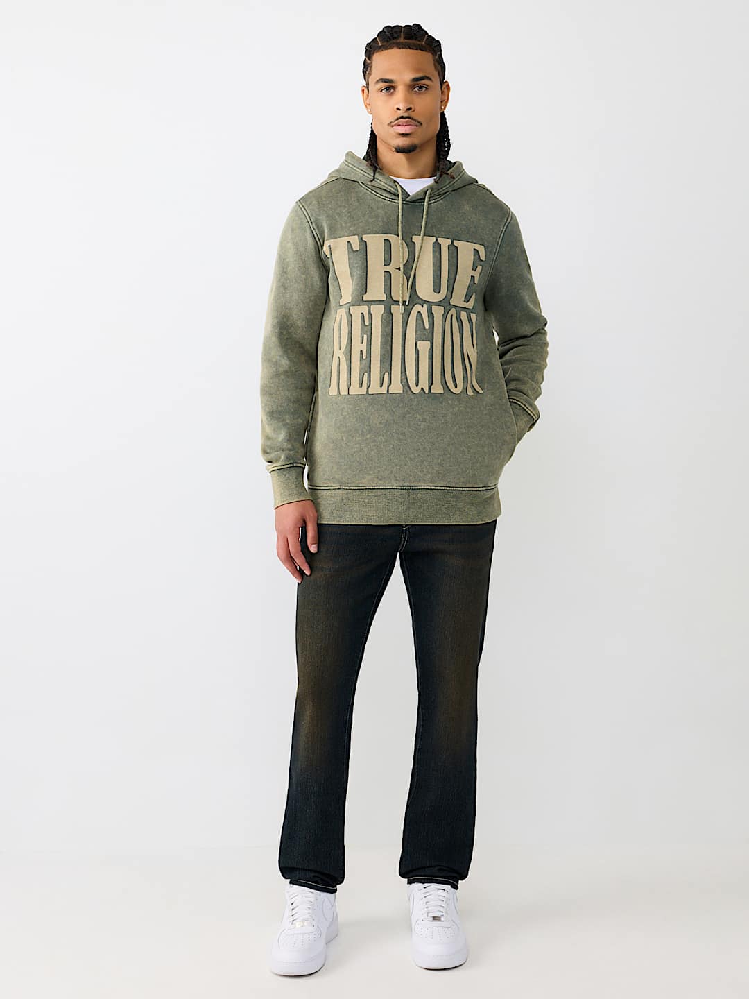 LOGO MINERAL HOODIE SWEATSHIRT, image 5