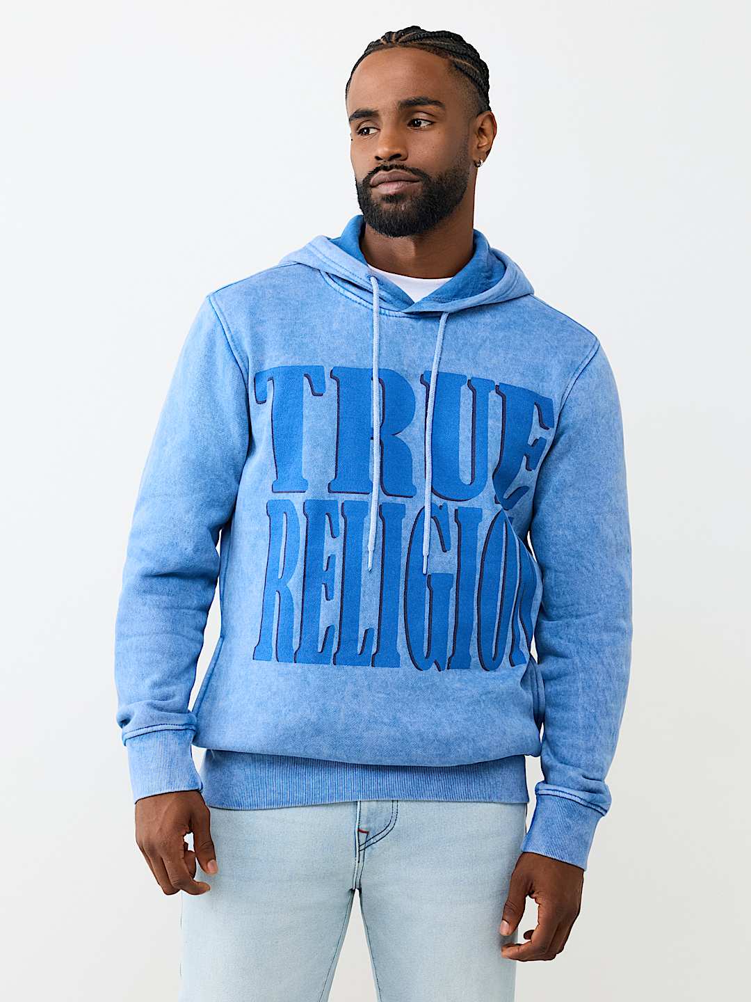 LOGO MINERAL HOODIE SWEATSHIRT, image 2