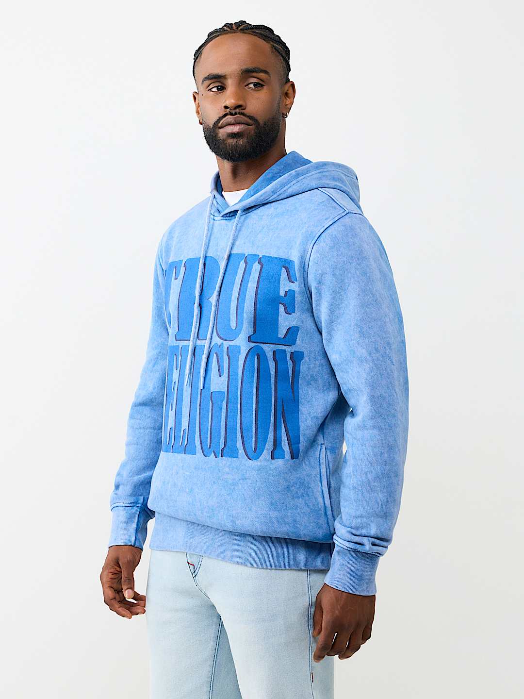 LOGO MINERAL HOODIE SWEATSHIRT, image 3