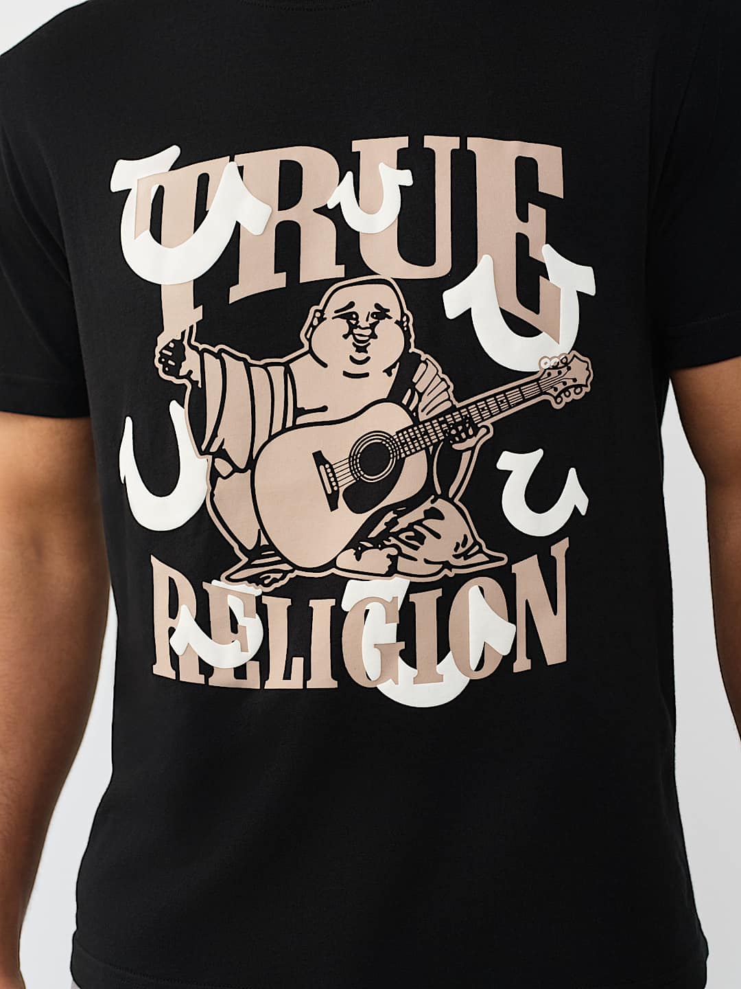 MULTI-HORSESHOE PUFF PRINT GRAPHIC TEE, image 2