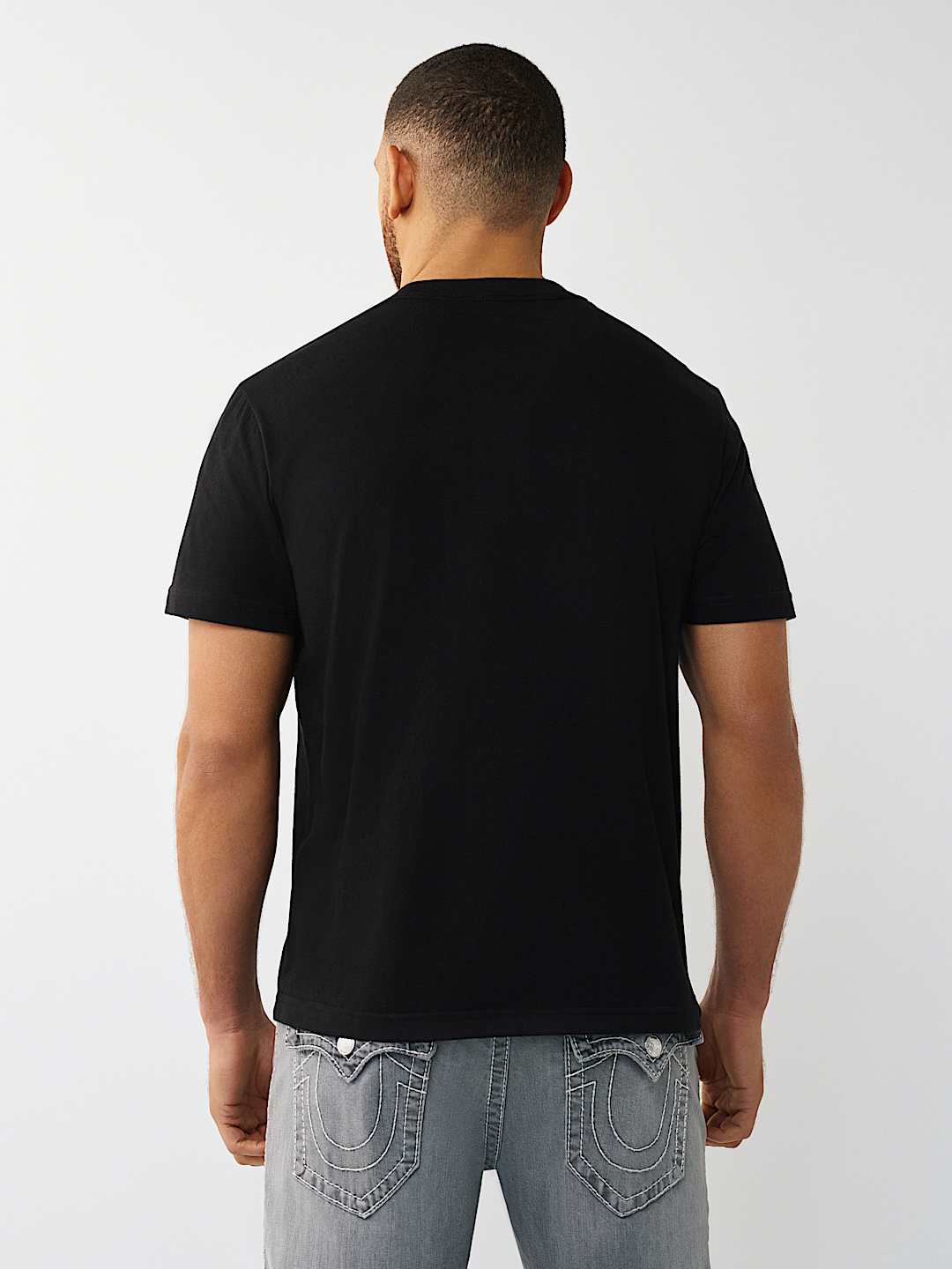 MULTI-HORSESHOE PUFF PRINT GRAPHIC TEE, image 4