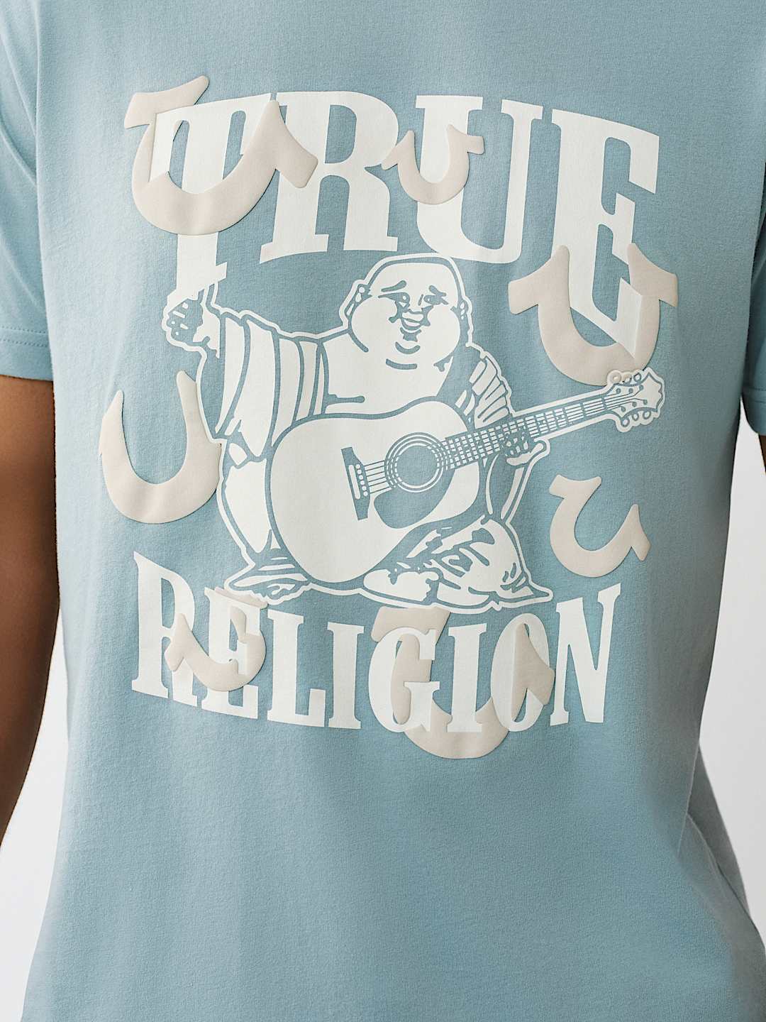 MULTI-HORSESHOE PUFF PRINT GRAPHIC TEE, image 2