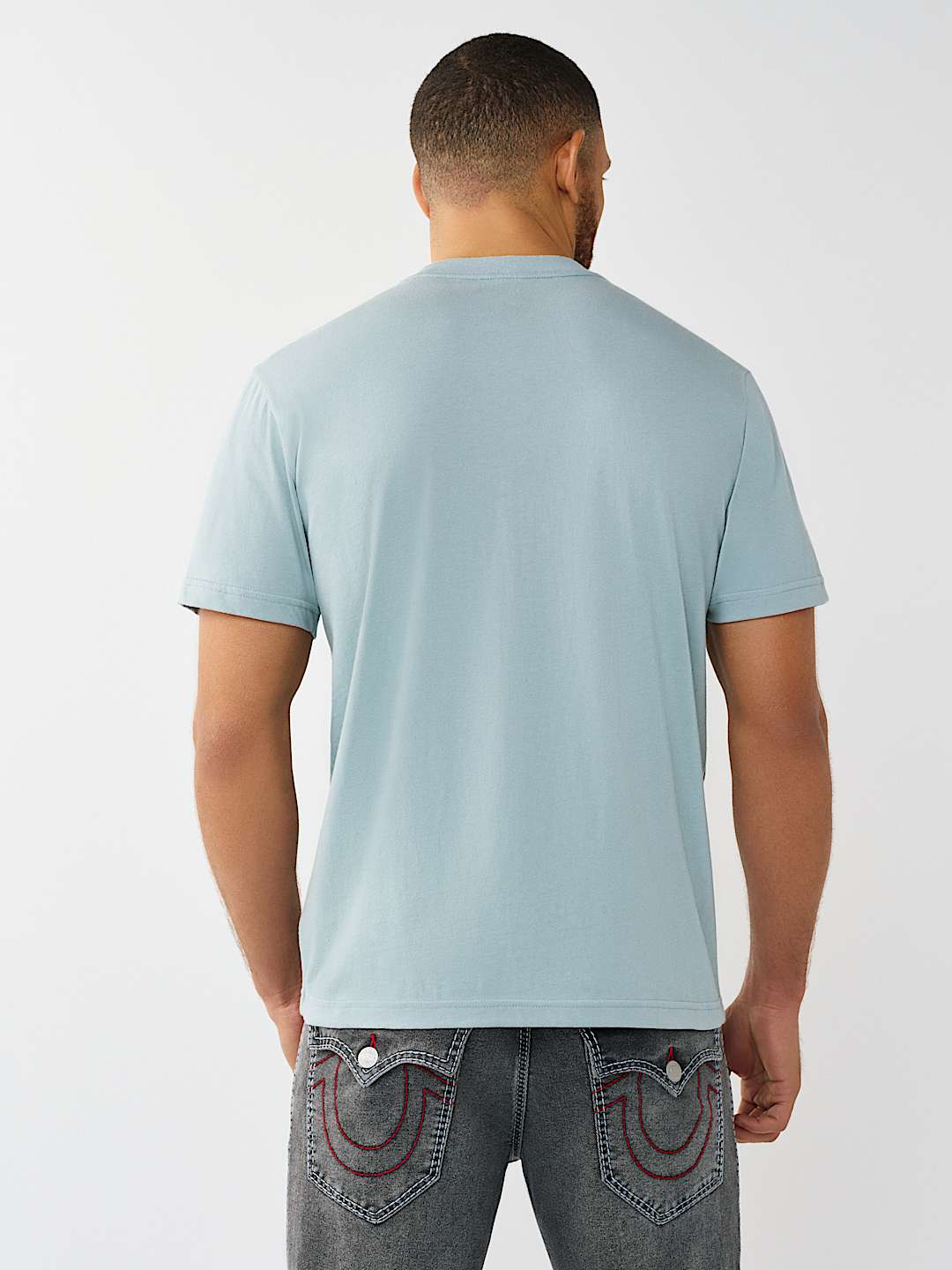 MULTI-HORSESHOE PUFF PRINT GRAPHIC TEE, image 4