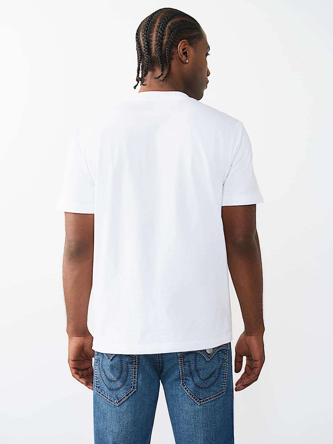 PUFF PRINT BUDDHA FACE TEE, image 4