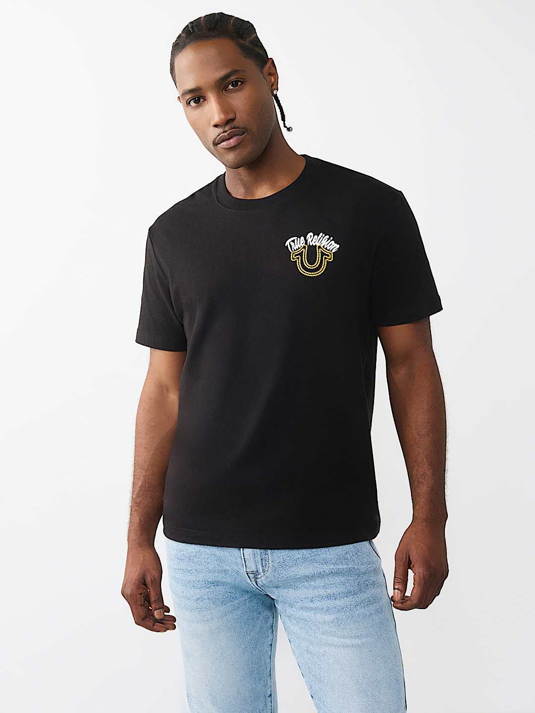 GLITTER PUFF PRINT LOGO TEE, image 2